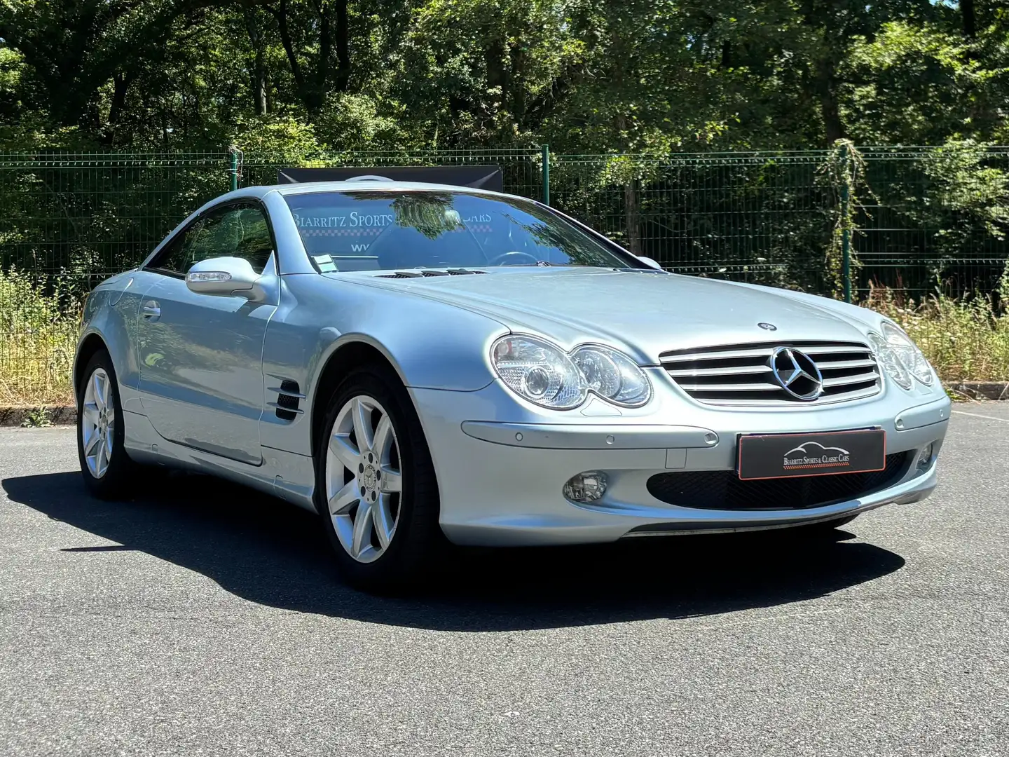 Mercedes-Benz SL 500 R230 Argent - 1