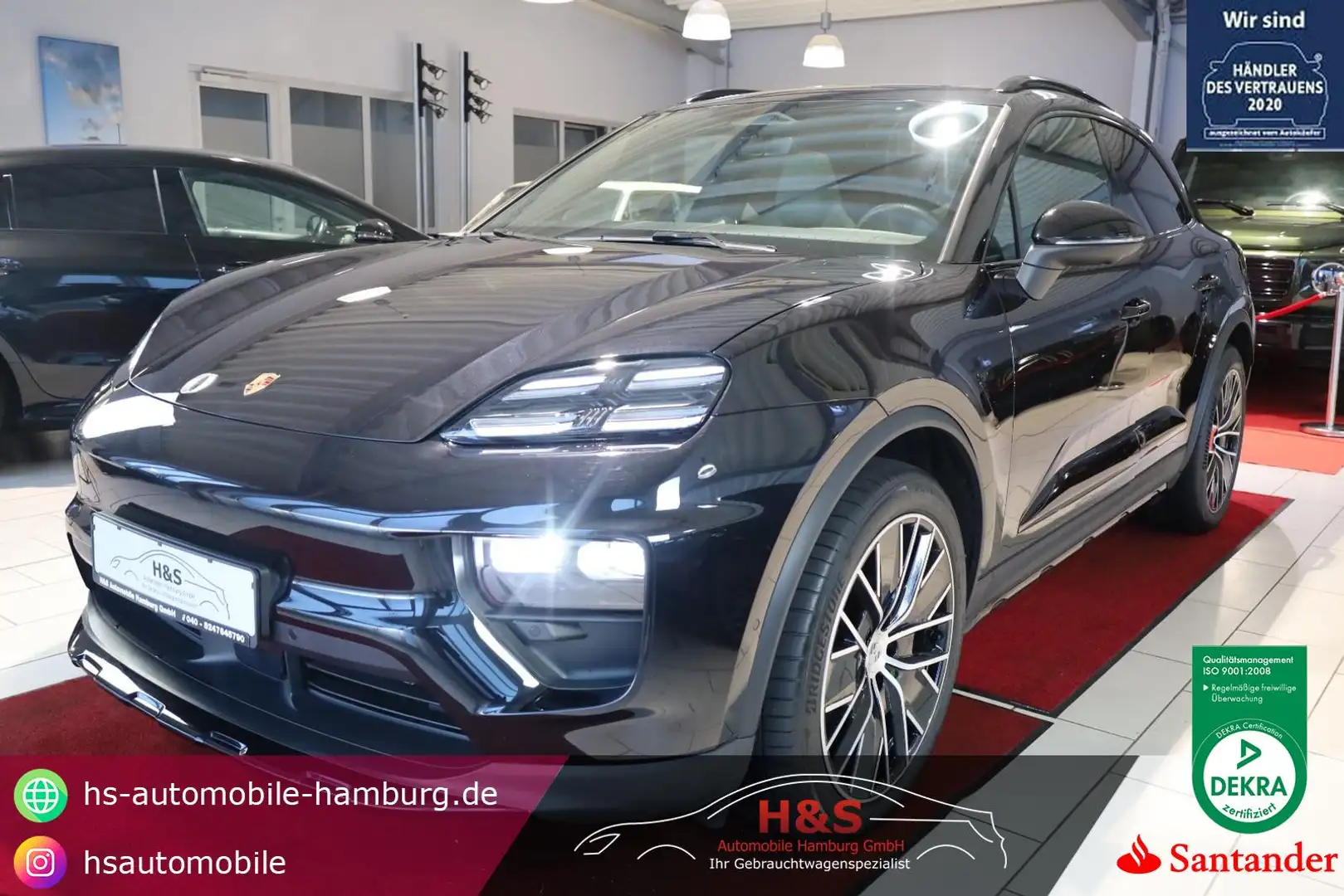 Porsche Macan Electric 4 *AHK/BOSE/PANO* Schwarz - 1