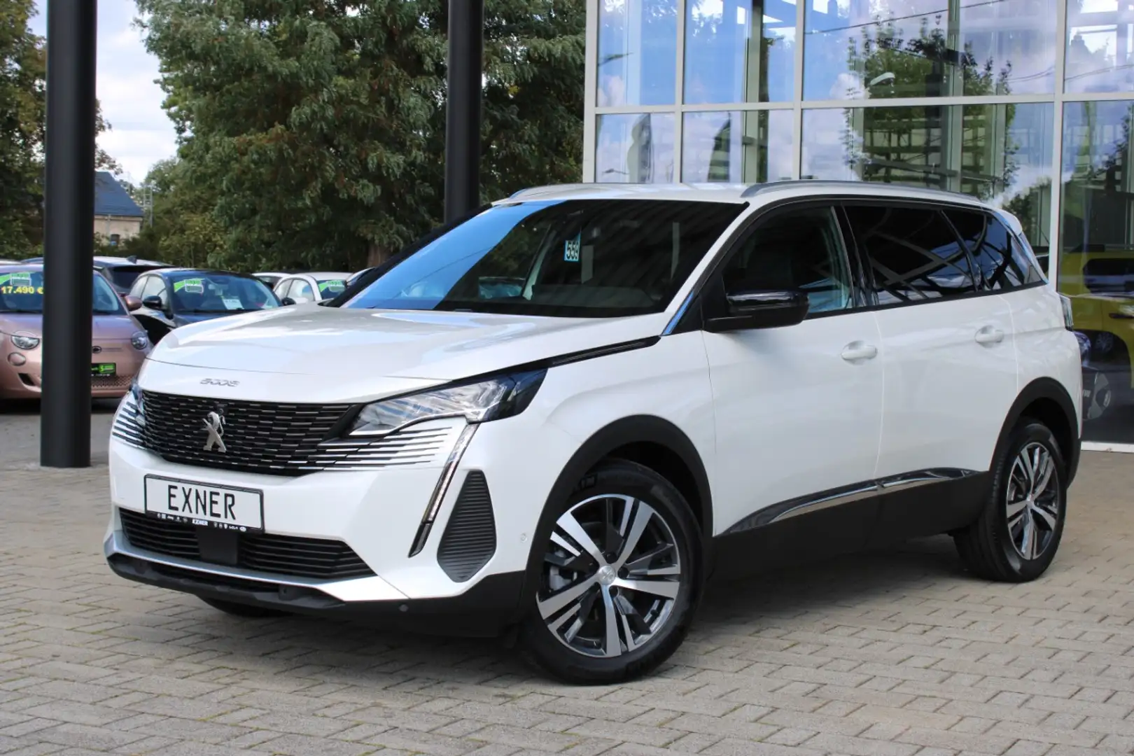 Peugeot 5008 Allure Pack Sitzheizung vorne, Navigation Weiß - 2