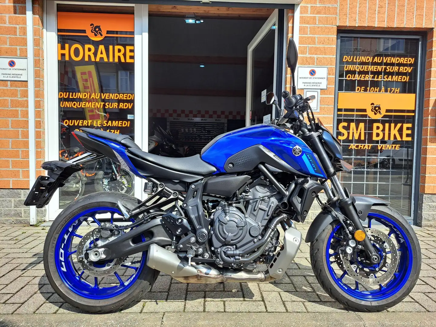 Yamaha MT-07 ABS 2024 3 000 kms ! Blauw - 1