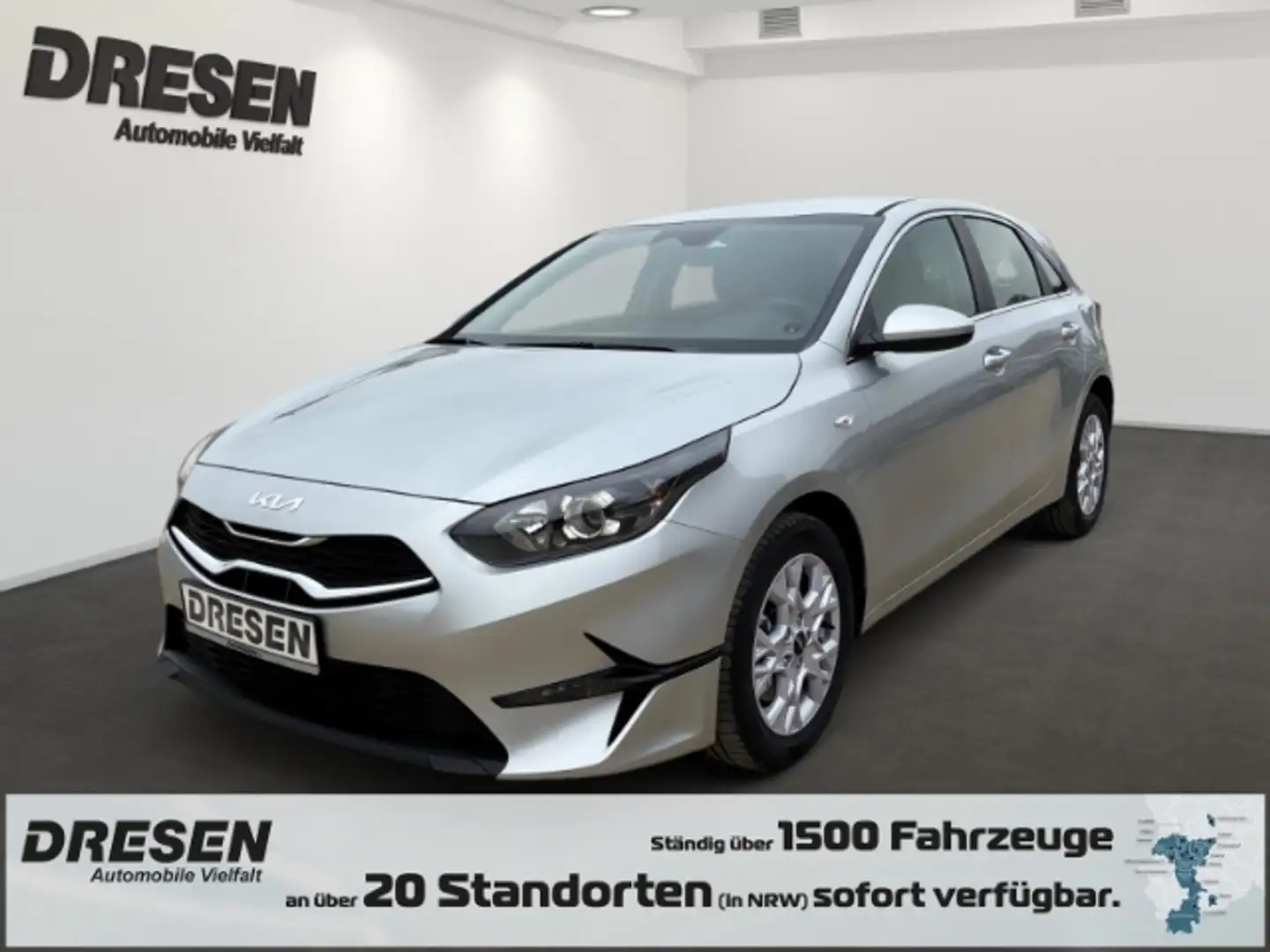 Kia Ceed / cee'd VISION 1.0 NAVI,KLIMA,KAMERA,SITZHZG,CARPLAY Silber - 1