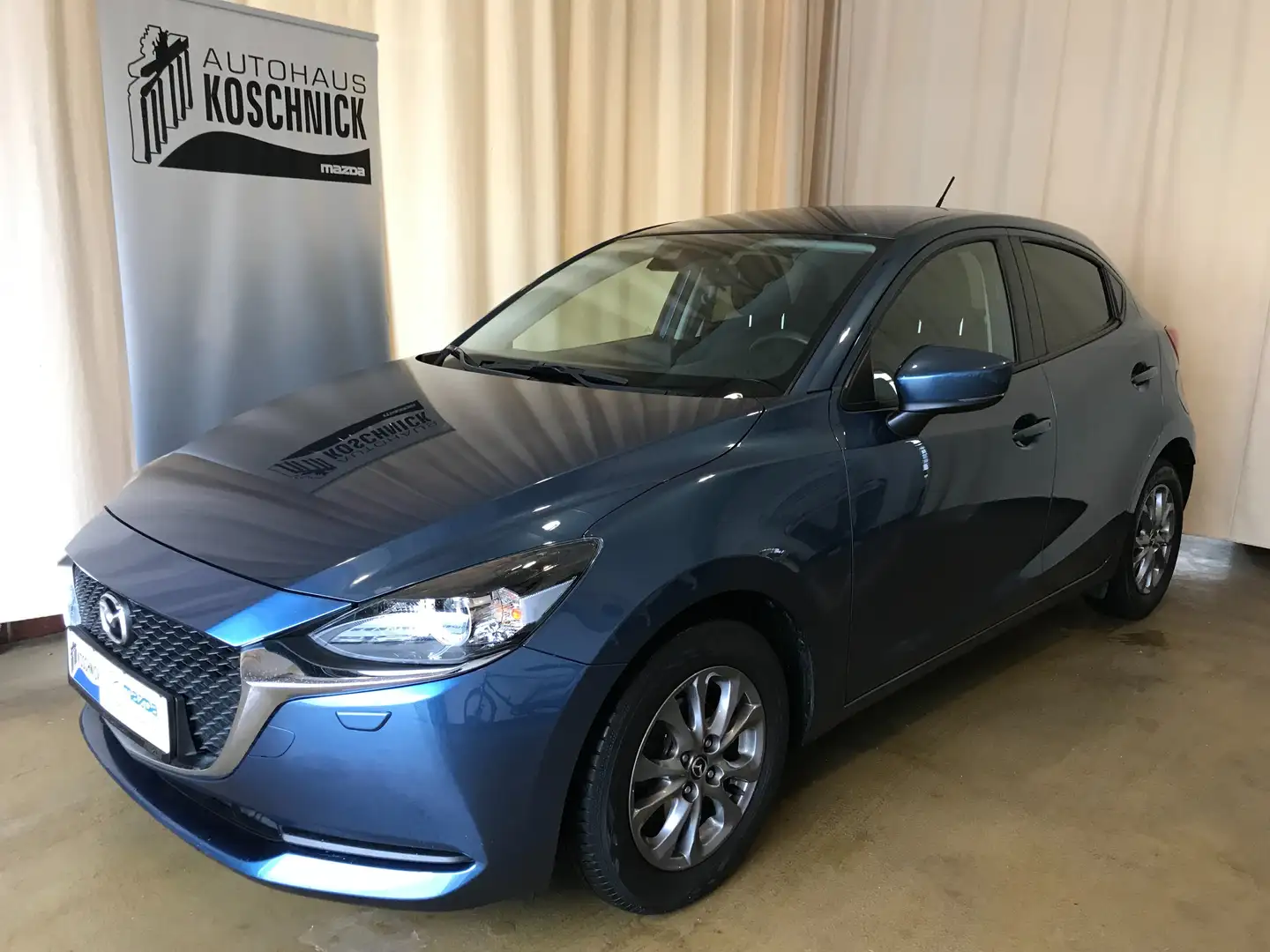 Mazda 2 SKYACTIV-G 75 M Hybrid 6GS EXCLUSIVE TOU-P1 NAV Blau - 1