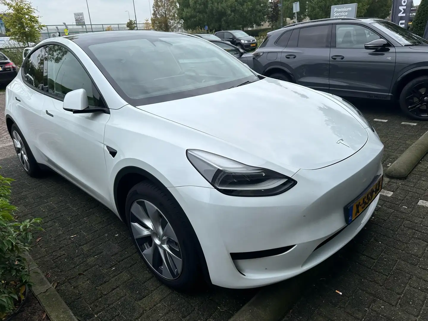 Tesla Model Y RWD 58 kWh 238 PK | Automaat | Leder | Camera | Pa Blanc - 2