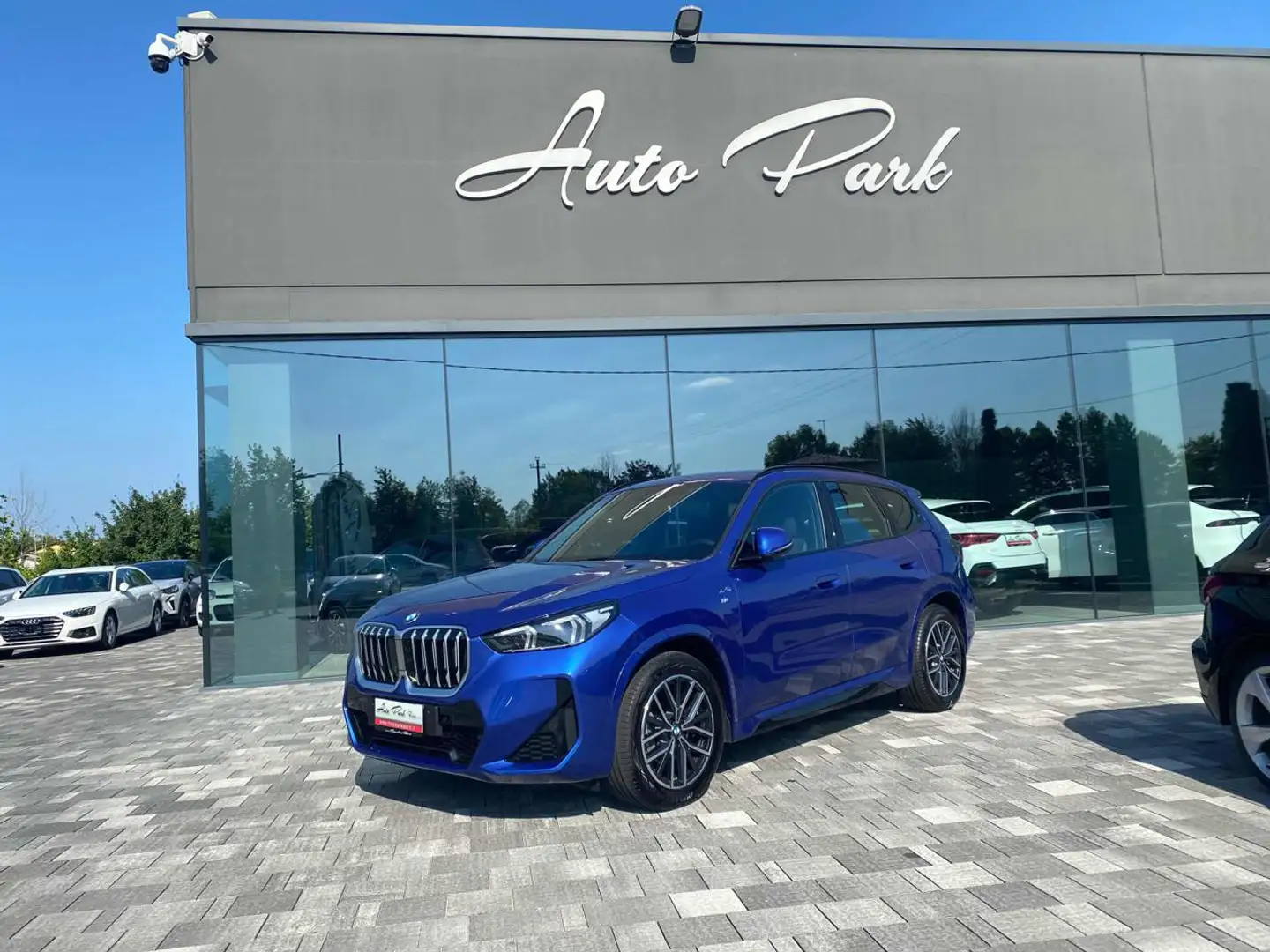 BMW X1 xDrive 20d Msport Bleu - 1