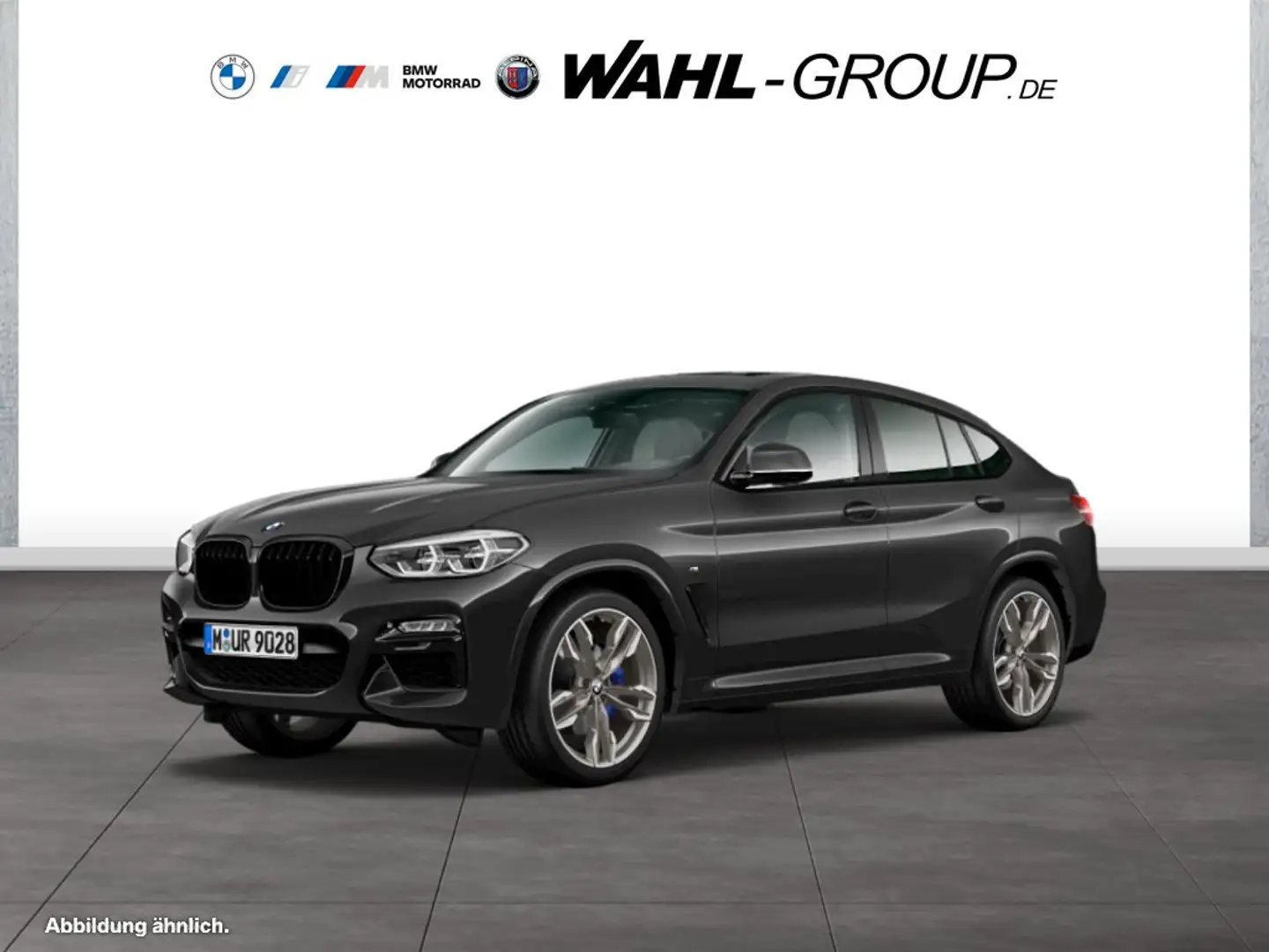 BMW X4 M 40i LC PROF HUD PANO LEDER 21" LM-RÄDER HIFI HK Grau - 1