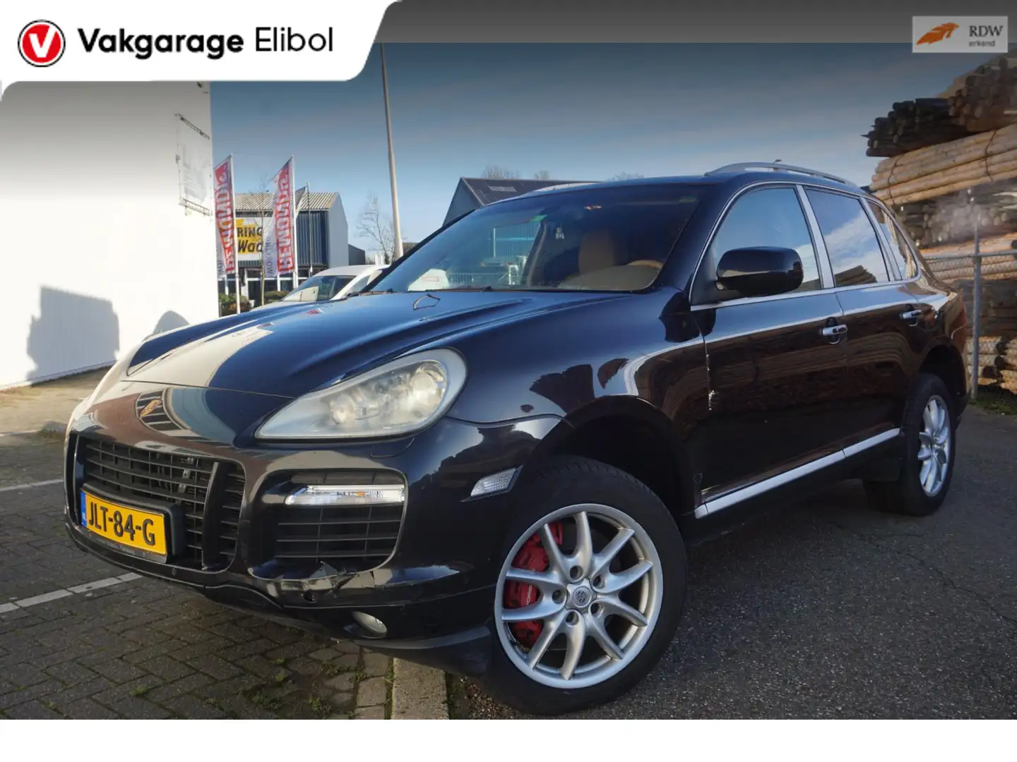 Porsche Cayenne 4.8 Turbo * Tik in de Motor * Schwarz - 1
