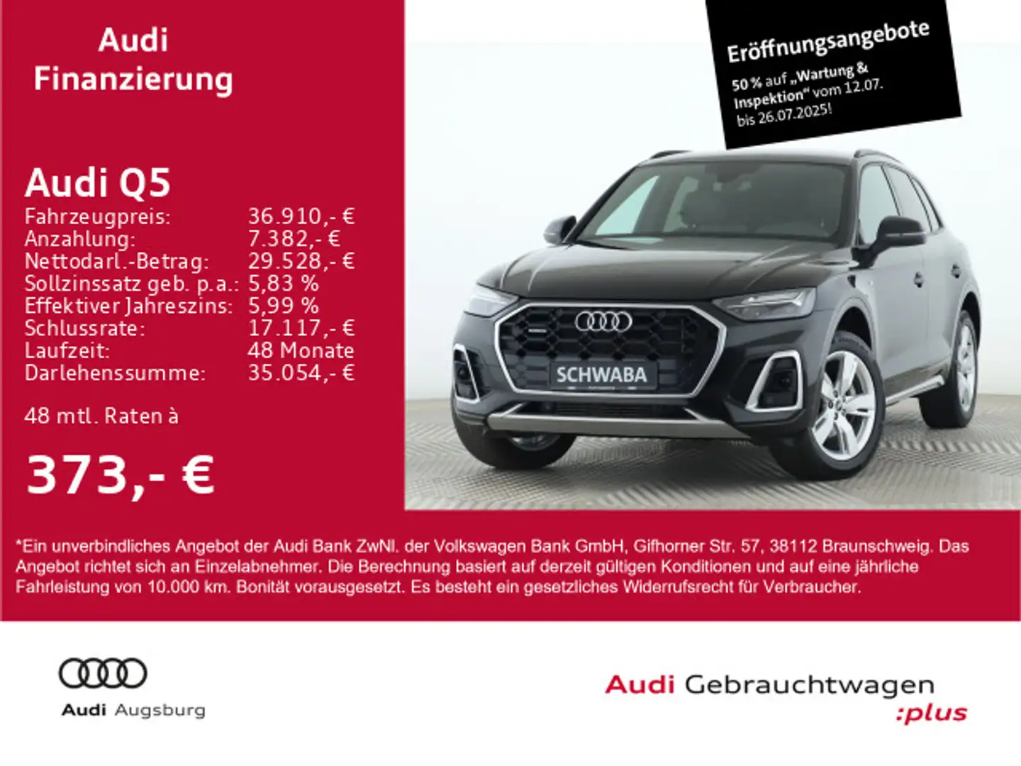 Audi Q5 55 TFSI e quattro 2x S line*LED*VIRTUAL*8fach Schwarz - 1