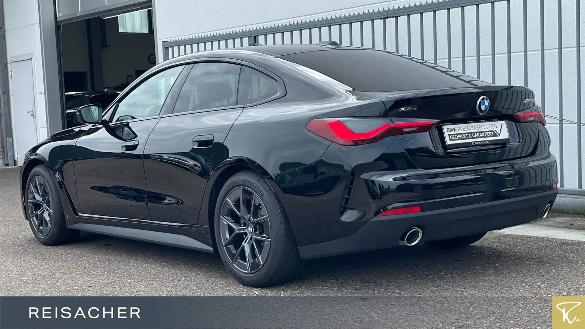 BMW 420 420d A xDrive Gran Coupé GSD,AHK,Autom Noir - 2