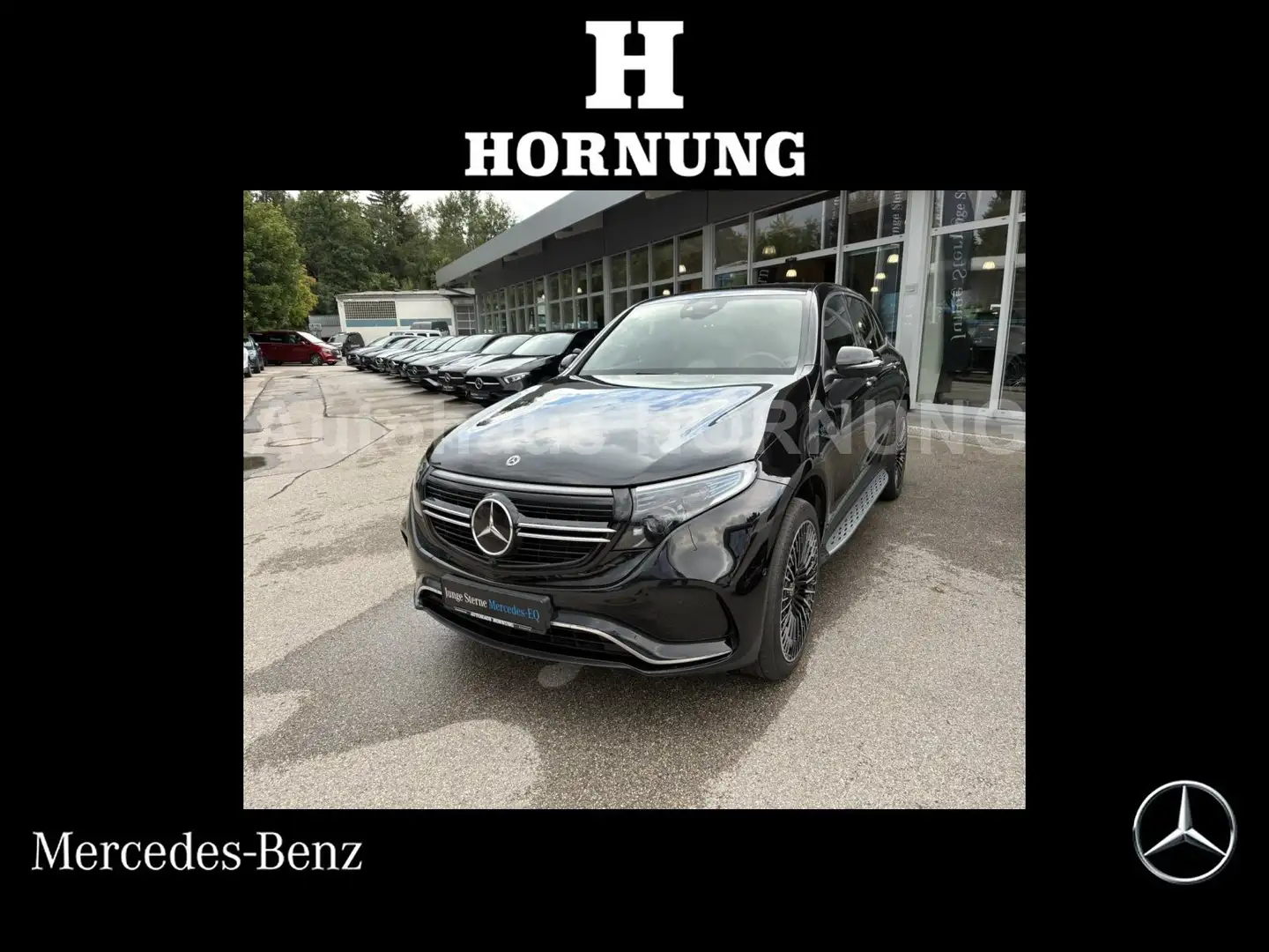 Mercedes-Benz EQC 400 EQC 400 4M AMG Line/AHK/Nappa/Distr/Memory/21"++ Schwarz - 1