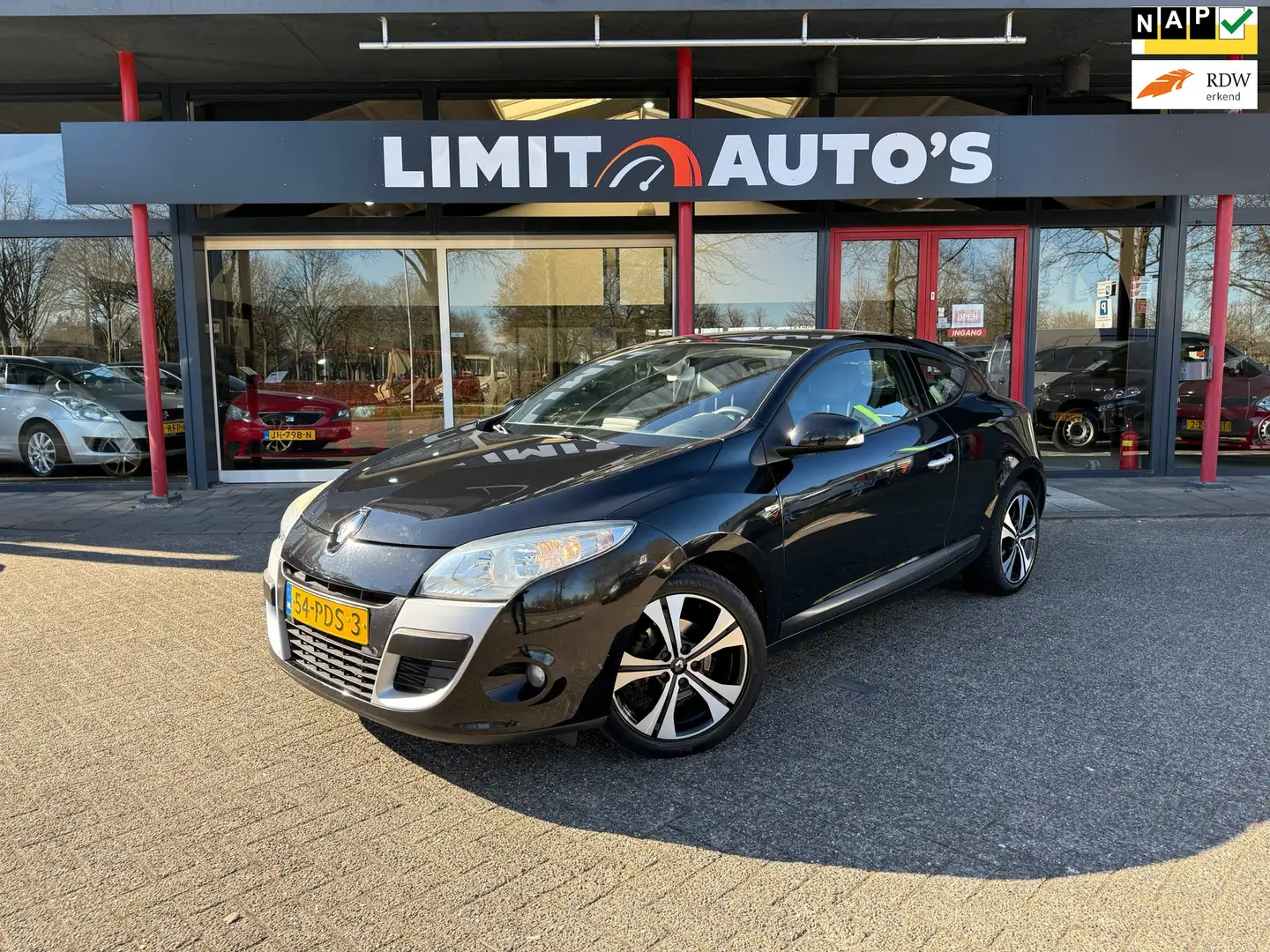 Renault Megane Coupé 1.4 TCe Bose/Climate/Cruise/Elek.Ramen/Lmv/P Fekete - 1