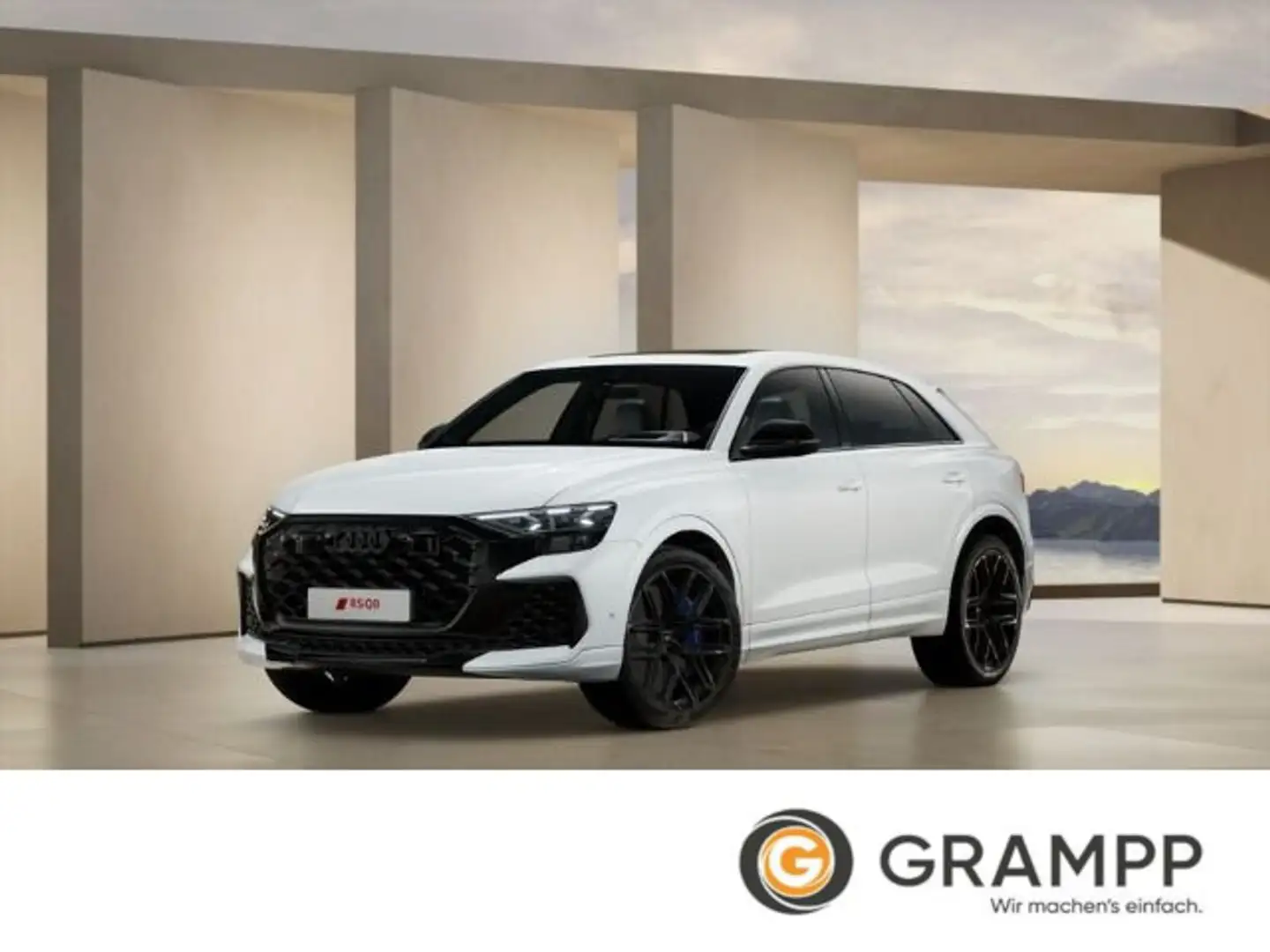 Audi RS Q8 SUV performance SPORTABGAS+KERAMIK+AHK+360 Weiß - 1