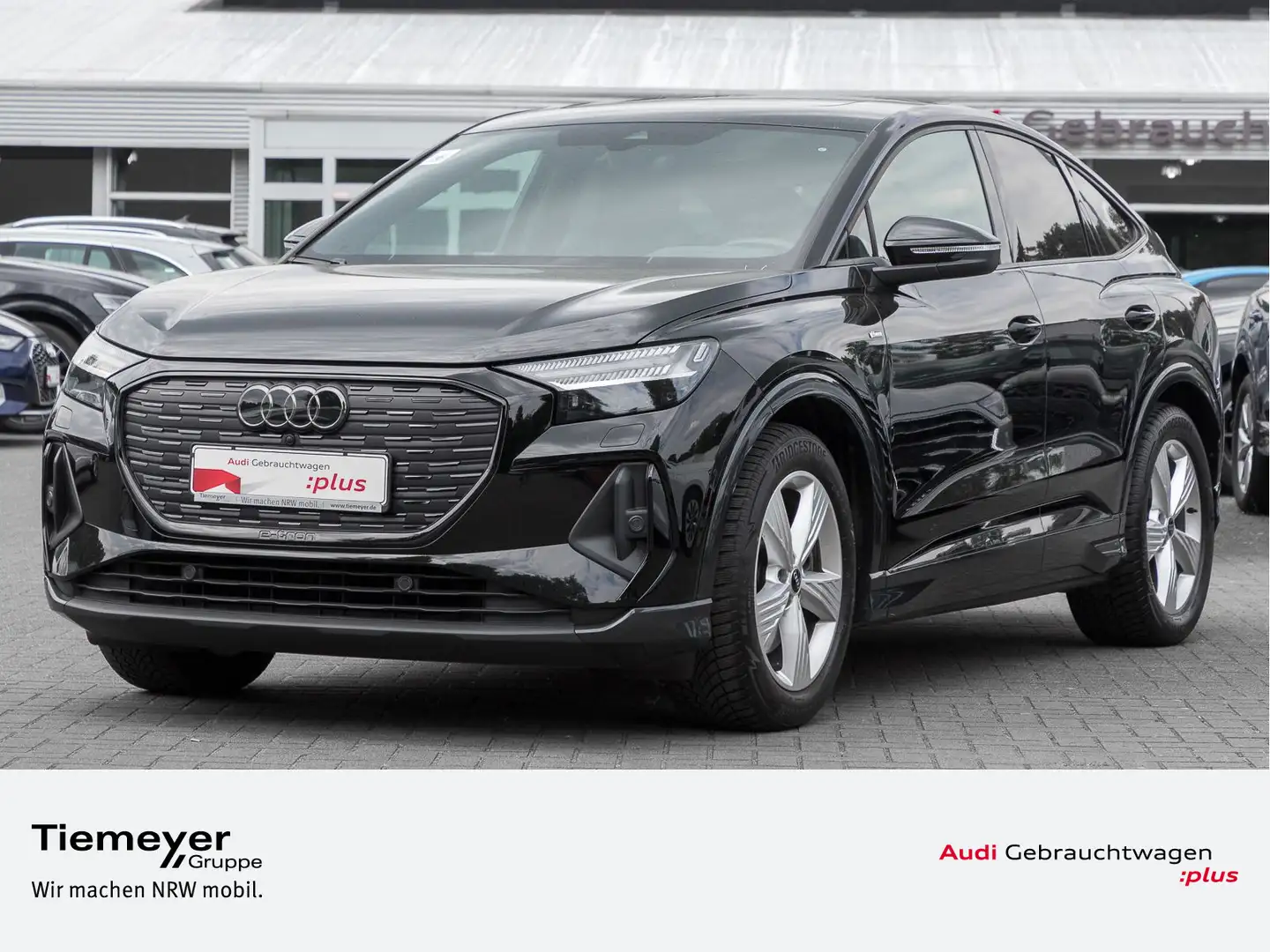 Audi Q4 e-tron Sportback 55 Q S LINE UPE77 LM20 MATRI Schwarz - 1