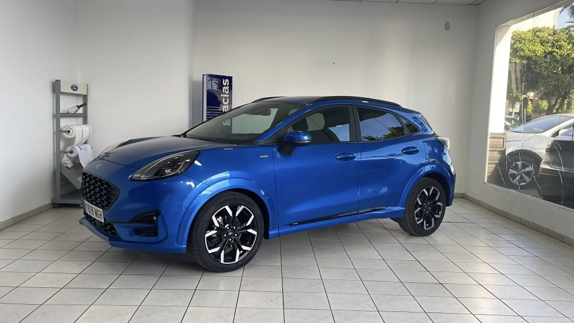 Ford Puma 1.0 EcoBoost MHEV ST-Line X 125 Blau - 2