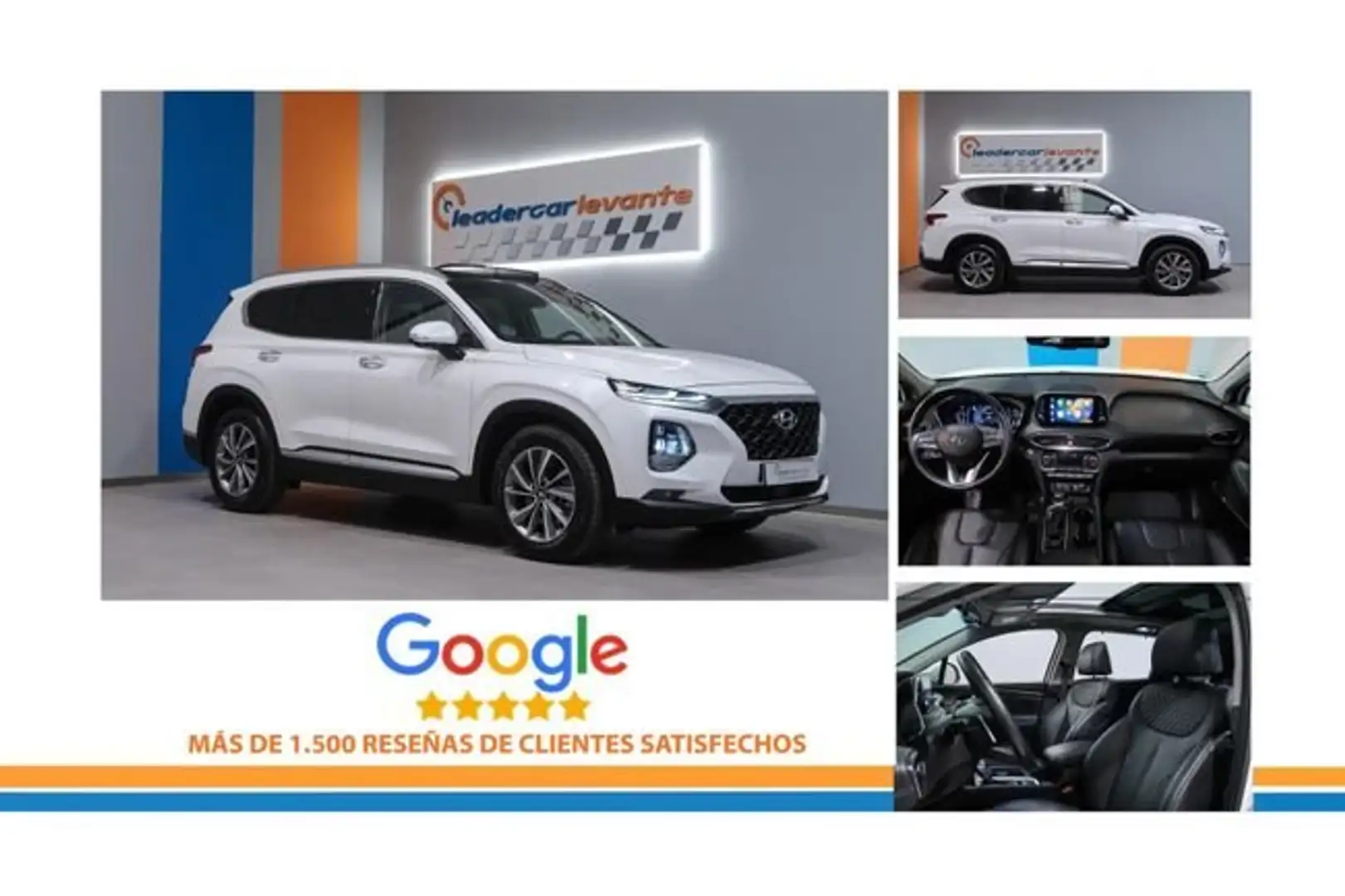 Hyundai SANTA FE 2.2 CRDI STYLE AUTO 4X4 DK 200CV Blanco - 2