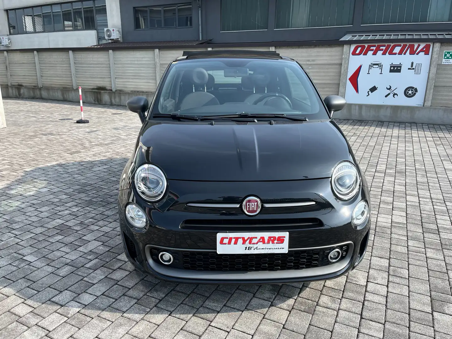 Fiat 500C 1.2 S s&s Solo 43000 Km !! Ok Neopatentati !! Noir - 2