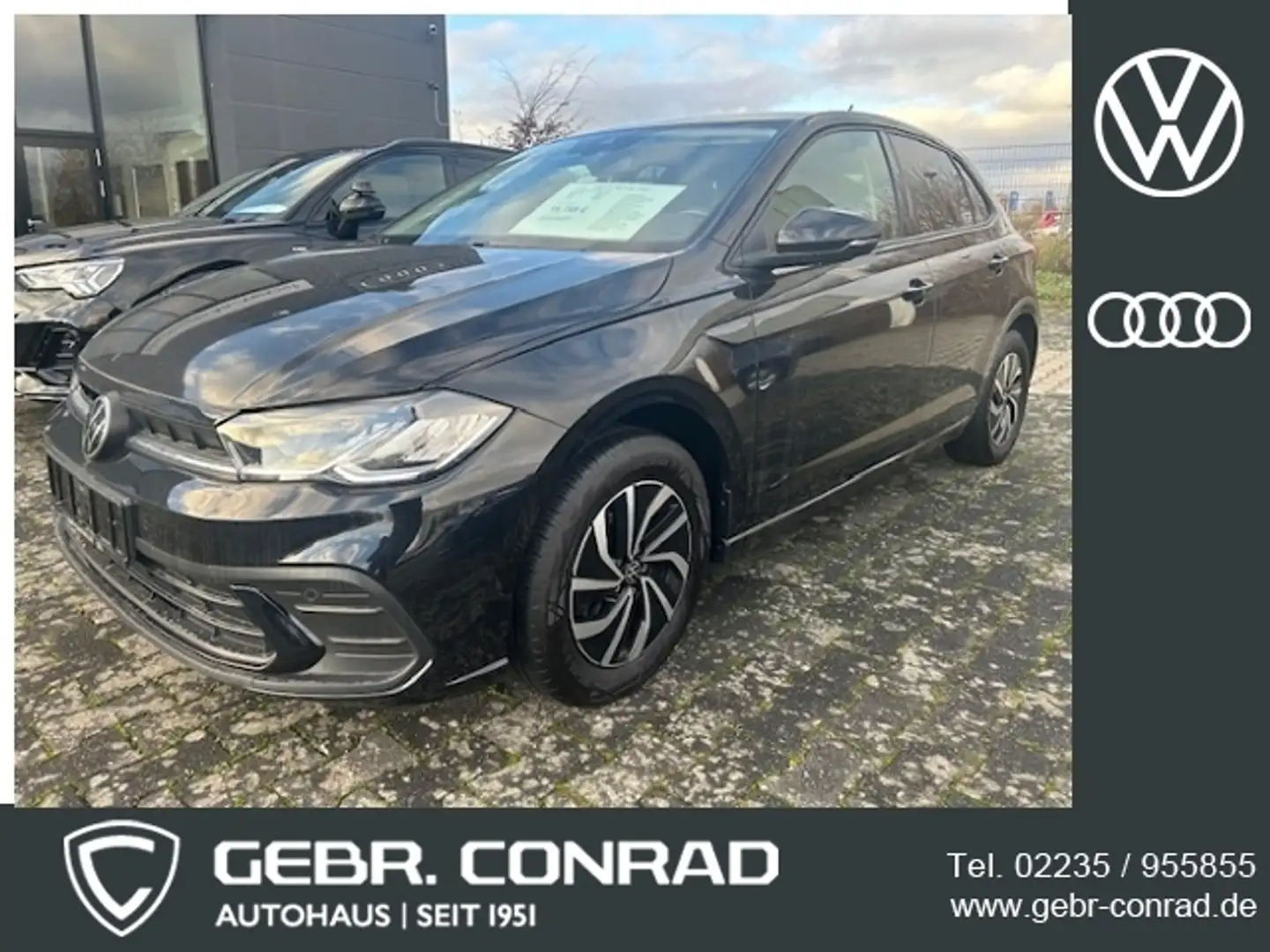 Volkswagen Polo TSI "Life" DSG, NP: 28.000 € Schwarz - 1