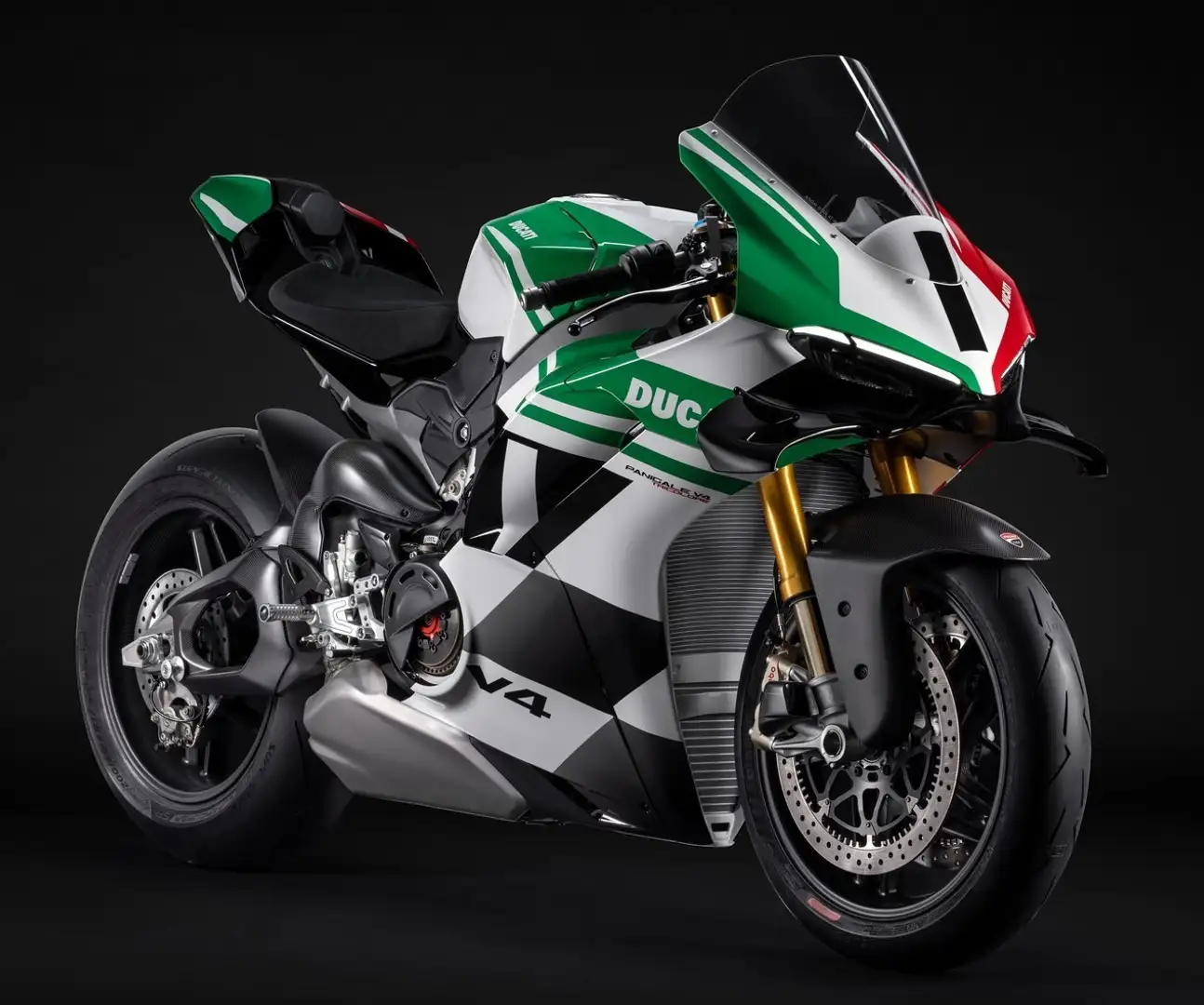 Ducati Panigale V4 S Tricolore Bianco - 2