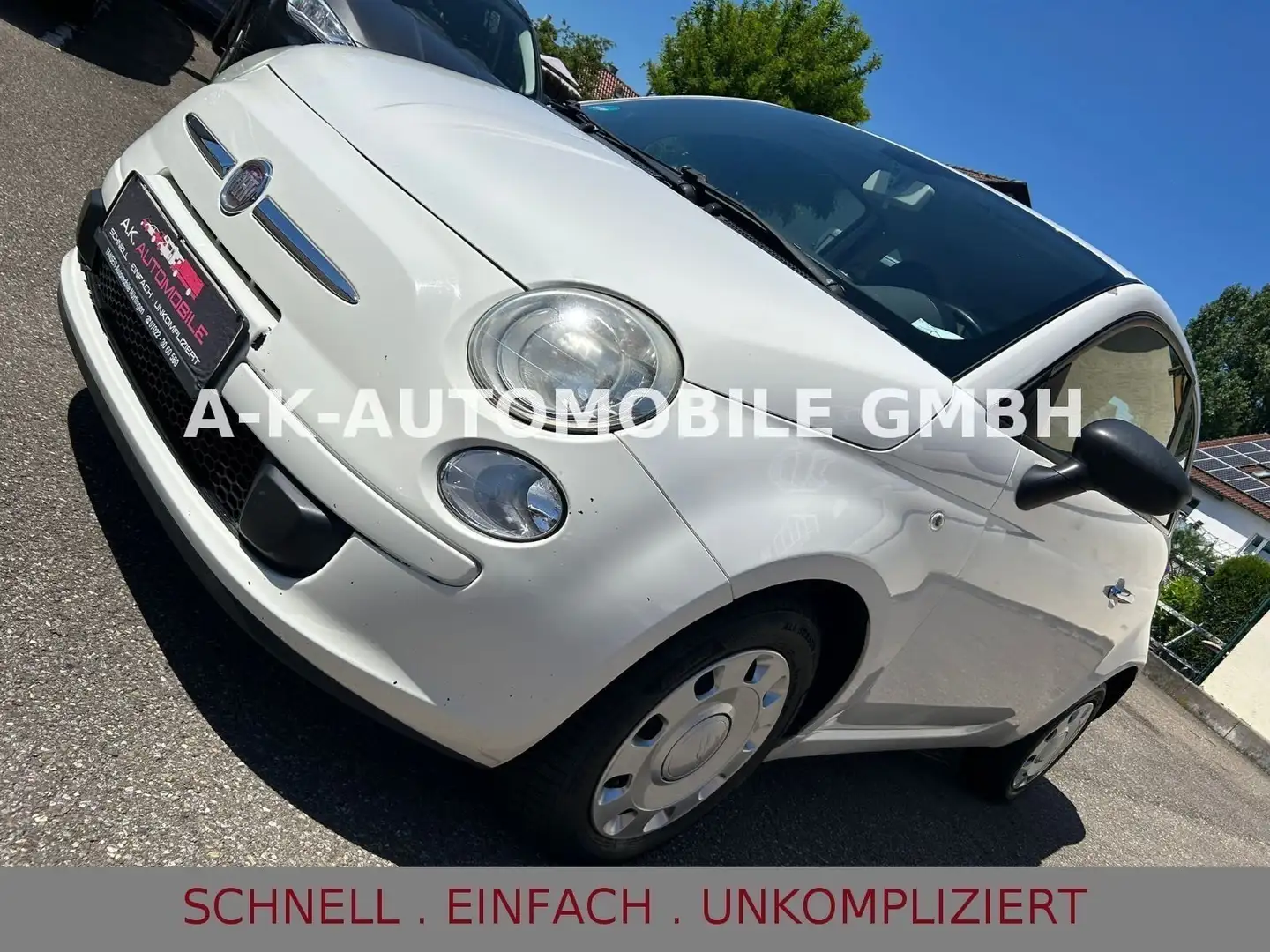 Fiat 500 Pop*KLIMA*ALLWETTER*SCHECKHEFT*PDC*2-HD* Blanco - 2