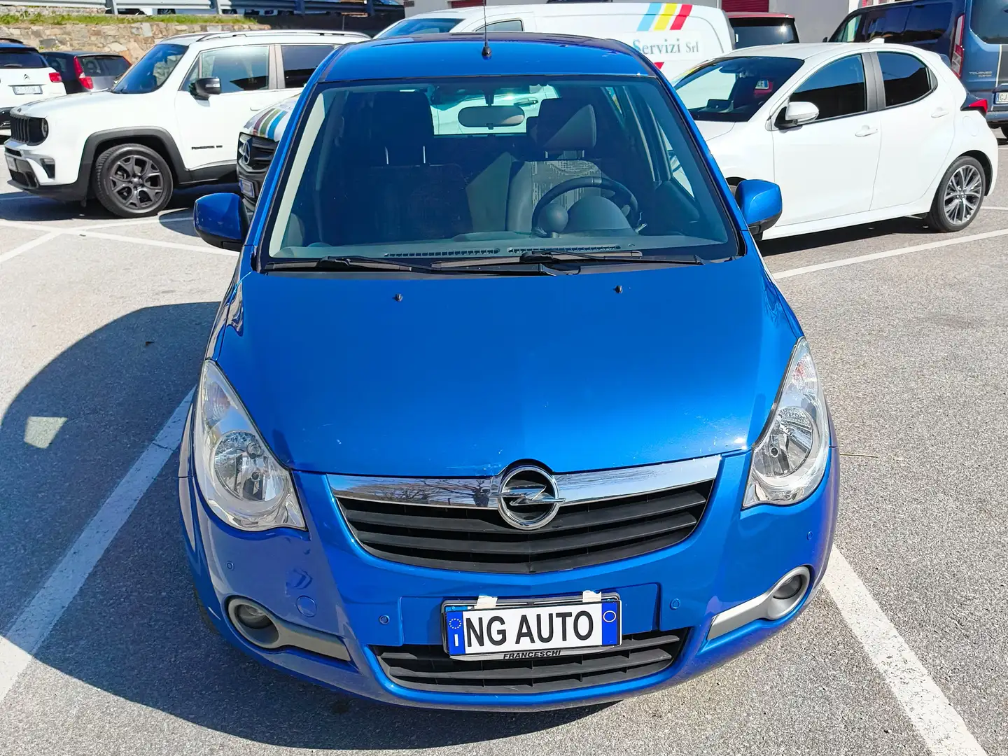 Opel Agila Agila II 2008 1.2 Enjoy 94cv Modrá - 1