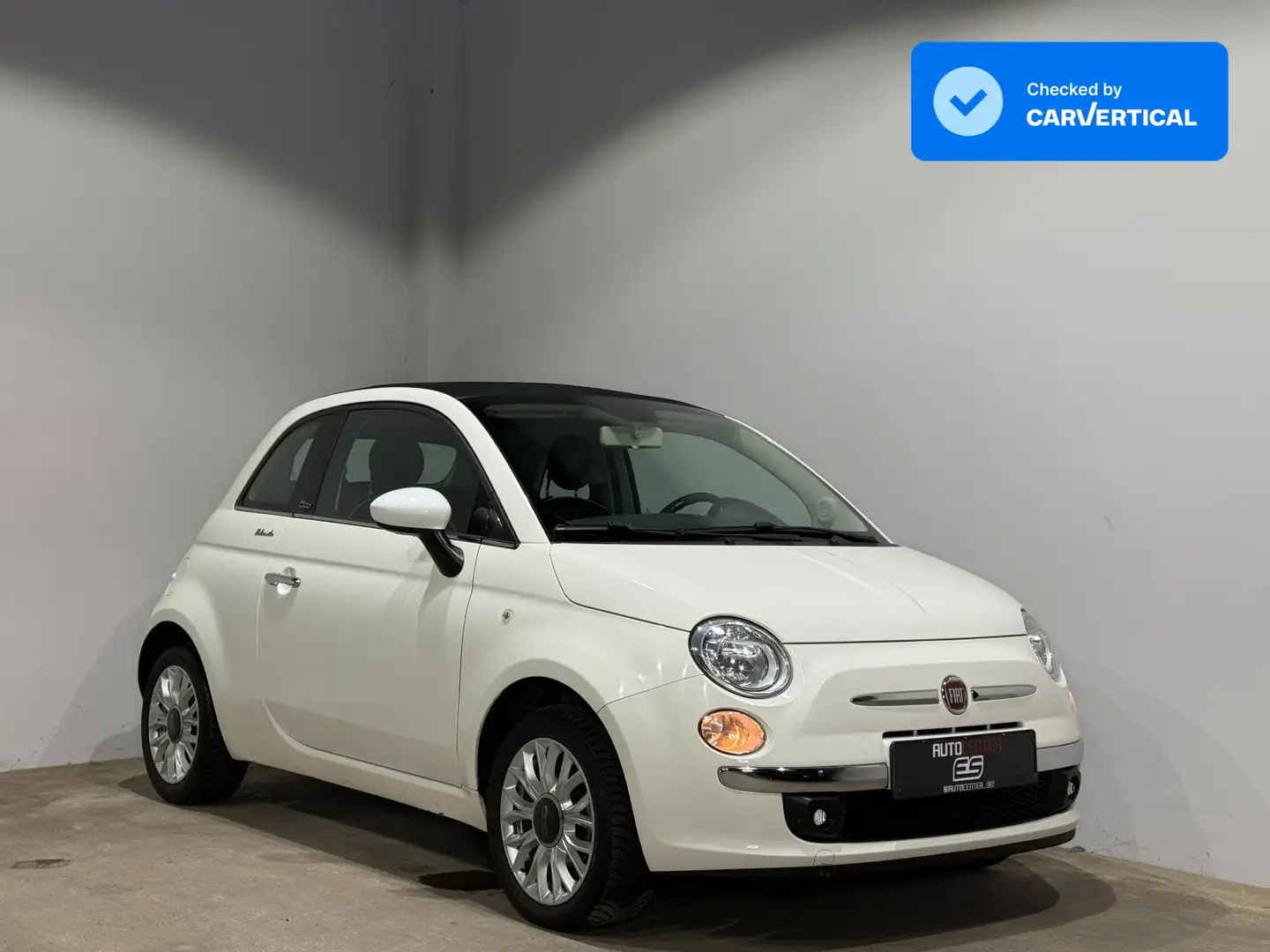 Fiat 500C 500 C 1.2 8V Lounge Dolcevita PDC Weiß - 1