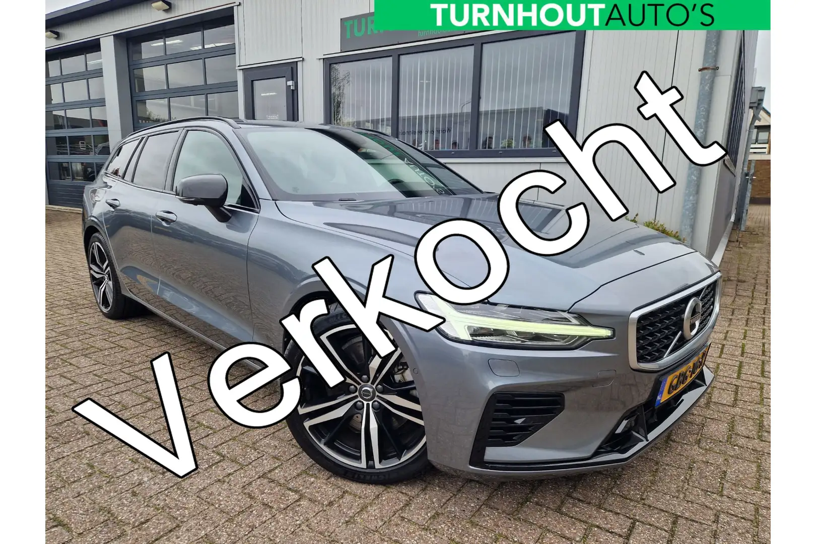 Volvo V60 2.0 T8 Twin Engine AWD R-Design PANO | Harman Kard Grigio - 1