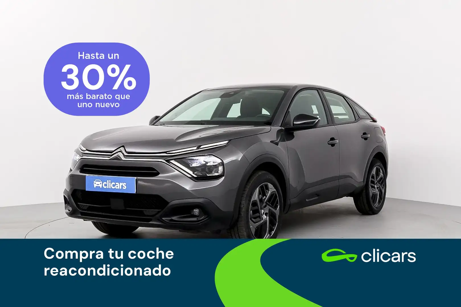 Citroen C4 1.2 PureTech Plus S&S EAT8 130 Gris - 1