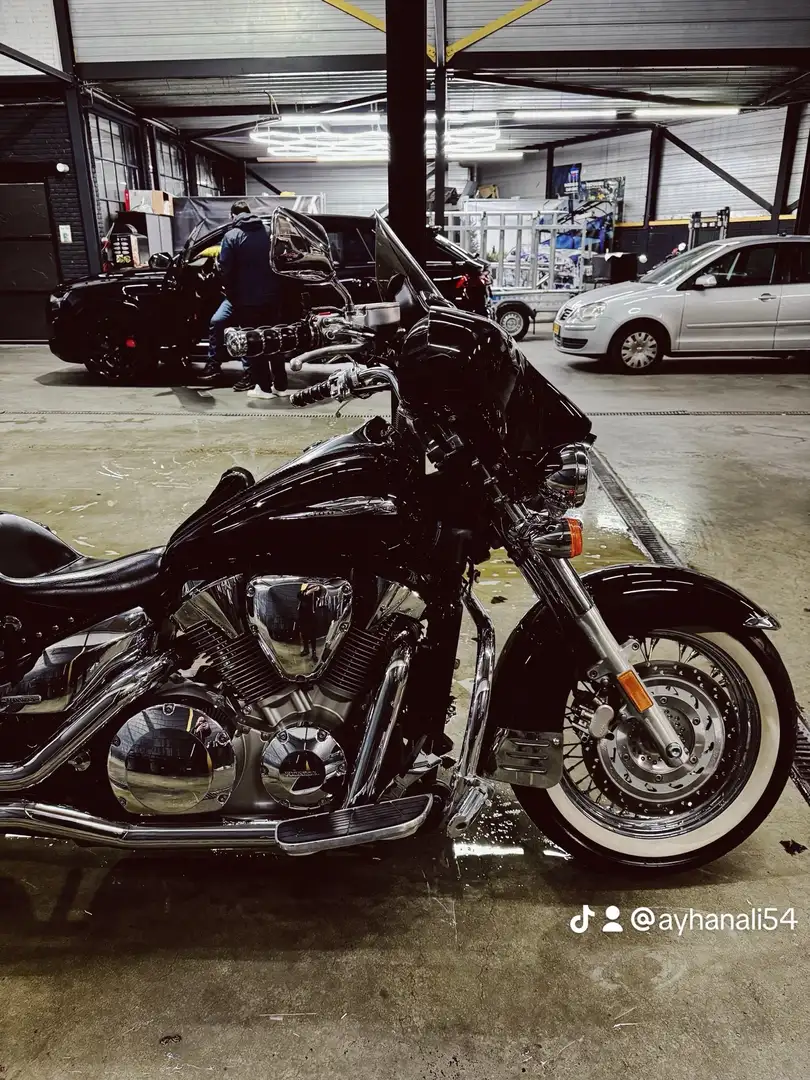 Honda VT 1300 USA 🔝🔝🔝 Negru - 1
