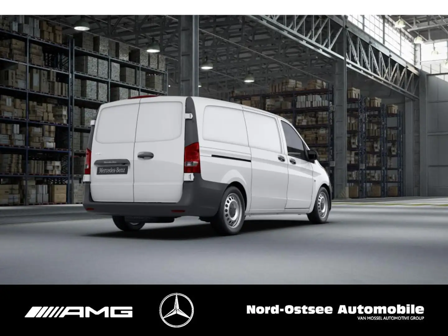 Mercedes-Benz Vito e 111 KLIMA AUDIO 40 KAM NAVI SHZ Bianco - 2