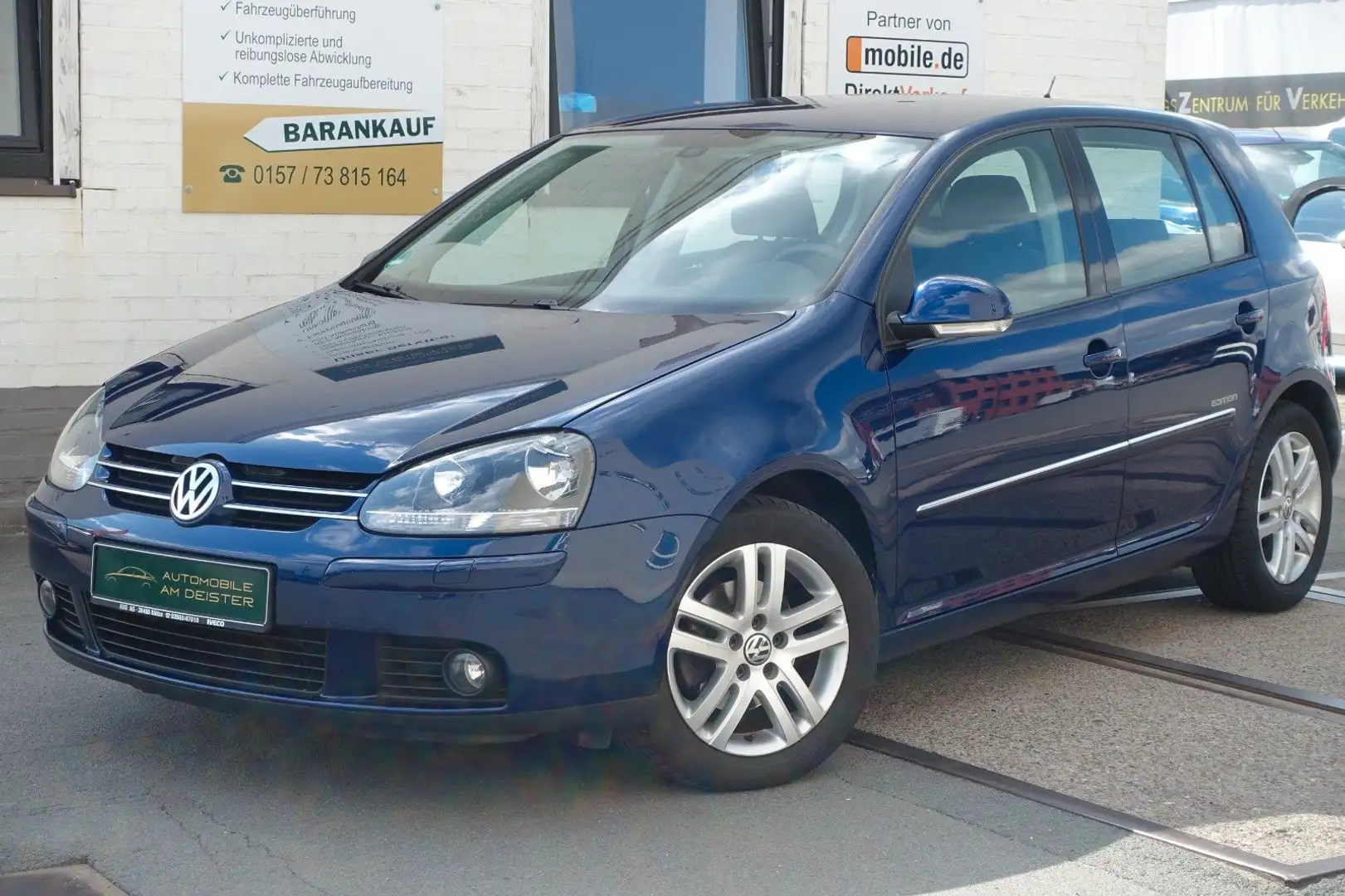 Volkswagen Golf V Lim. Edition*AHK*SHZ*PDC*BC*TEMPOMAT*TÜV Blau - 2