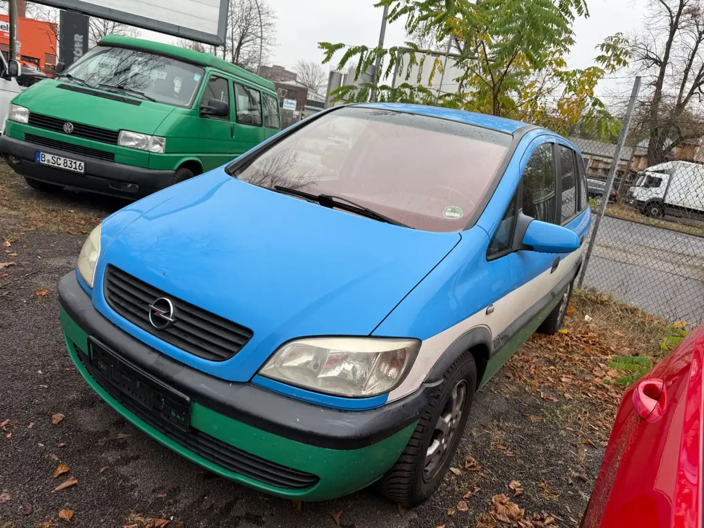 Opel Zafira A AUTOMATIK,TÜV 1ß/2027,STANDH,GASANLAGE Blau - 1