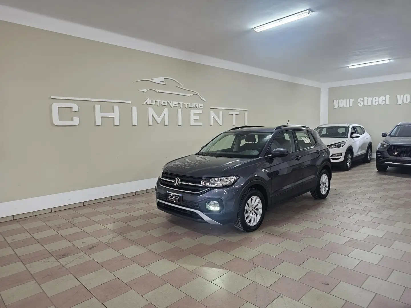 Volkswagen T-Cross T-Cross 2019 1.0 tsi Sport 95cv Gris - 1