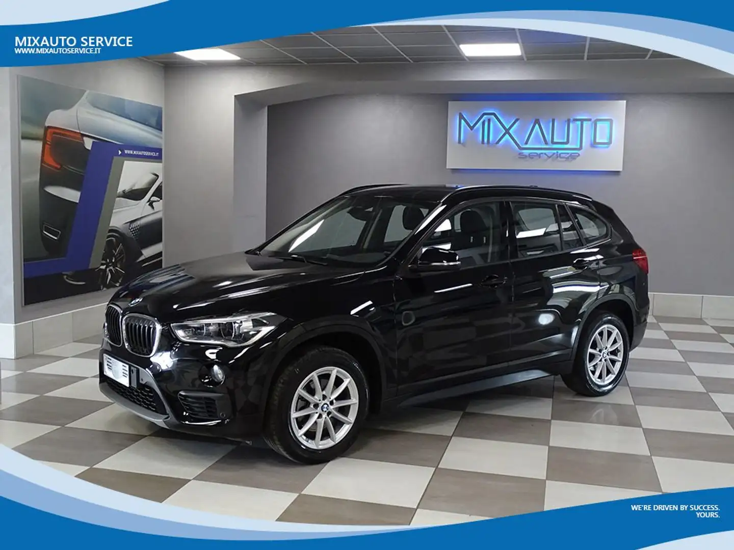 BMW X1 sDrive 18d Business AUT EU6 Nero - 1