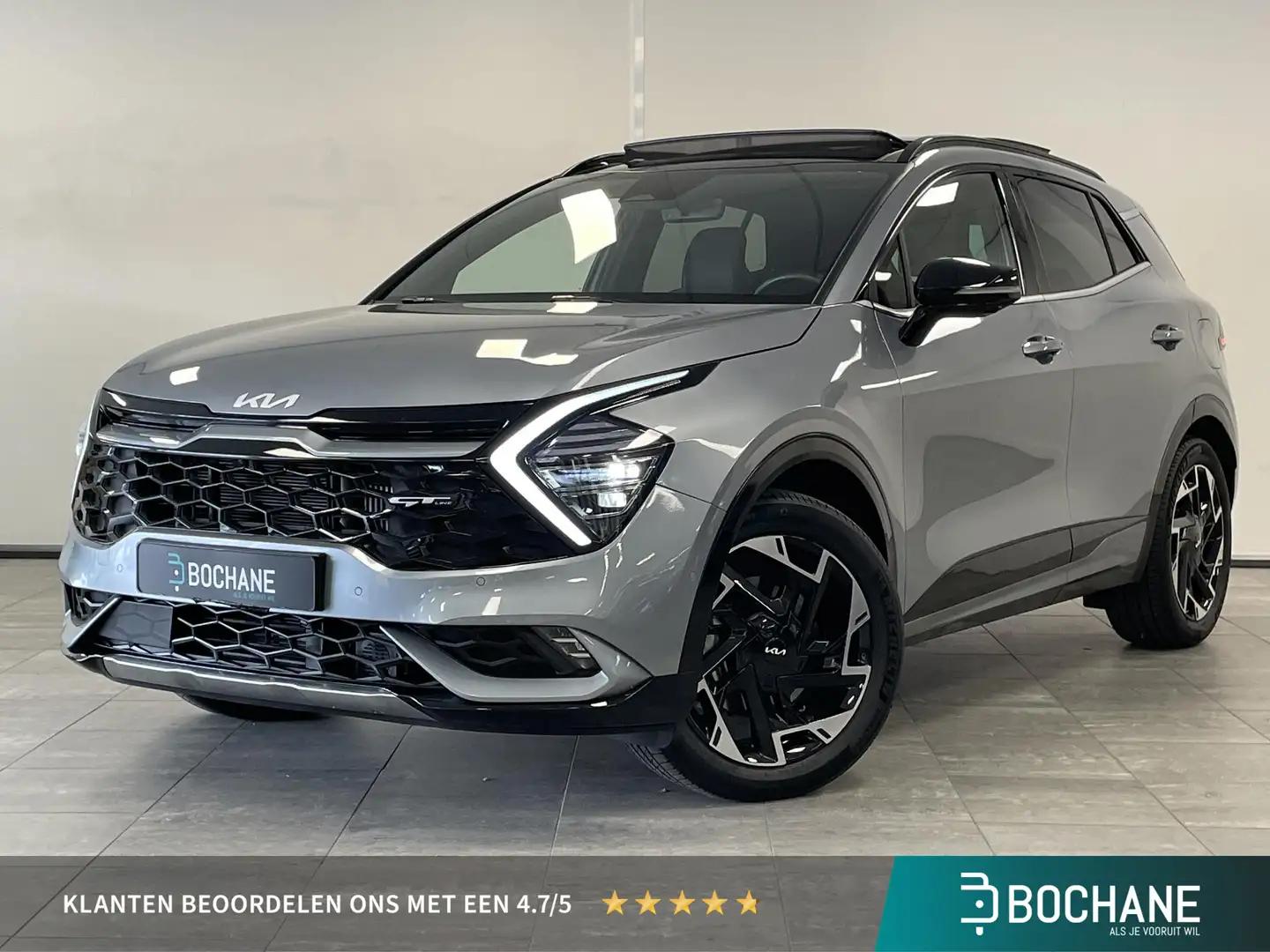 Kia Sportage 1.6 T-GDi Plug-in Hybrid AWD GT-PlusLine | PANO | Grijs - 1