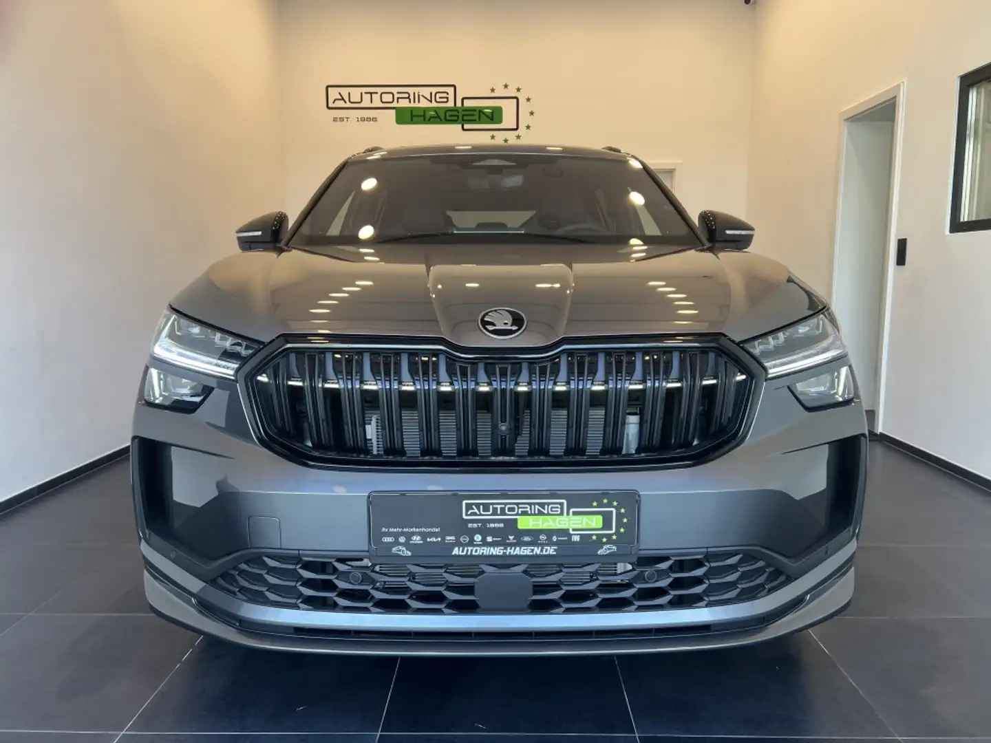 Skoda Kodiaq Sportline Plug-In Alle-Pakete|AHK|20|HUD Grijs - 2
