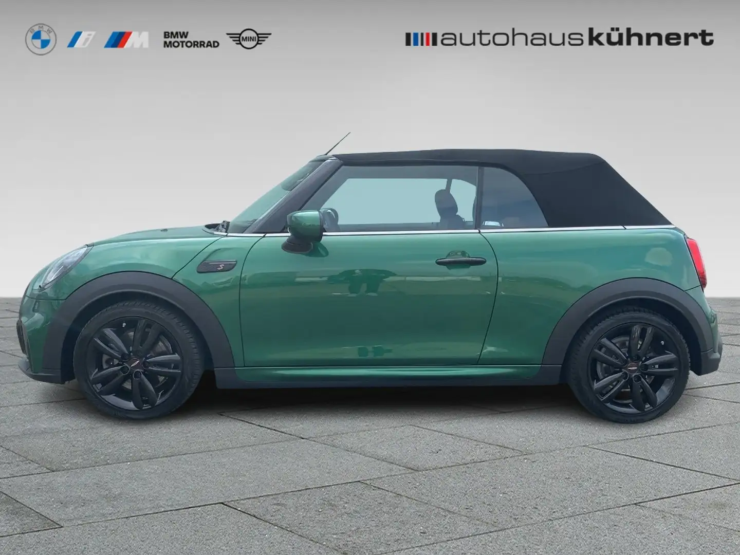 MINI Cooper S Cabrio JCW Aero PianoBlack RFK adapt.Fw. Grün - 2