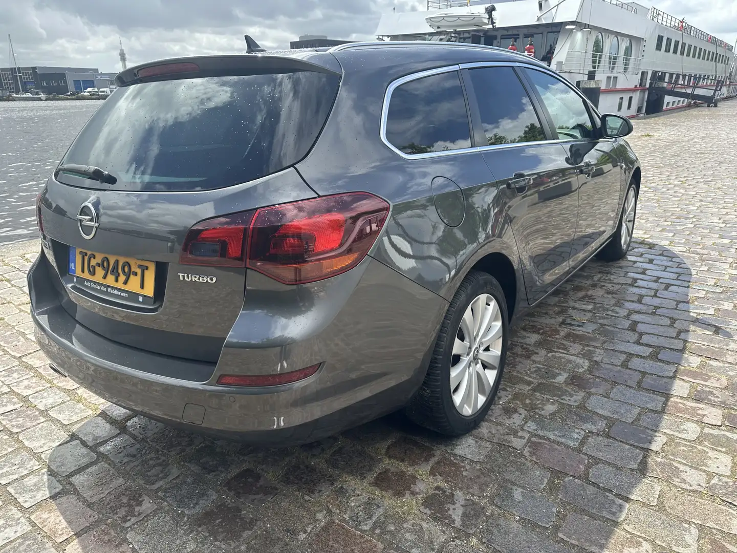 Opel Astra Sports Tourer 1.4 Turbo Sport Airco/ecc Navigatie Grey - 2