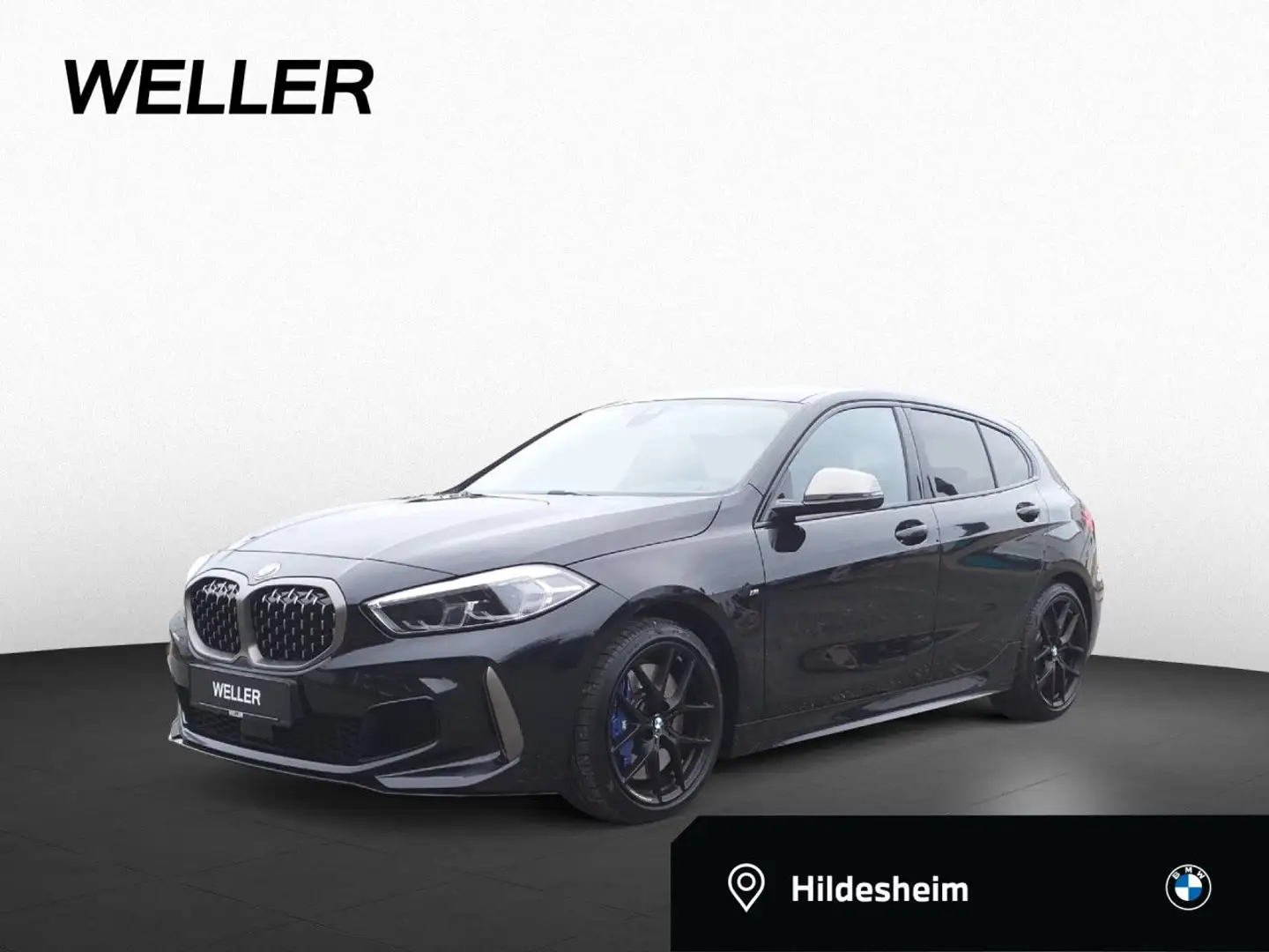 BMW 135 Mi xDr M SPORT HIFI,LivePro,Tempo,DA,SHZ,PDC Schwarz - 1