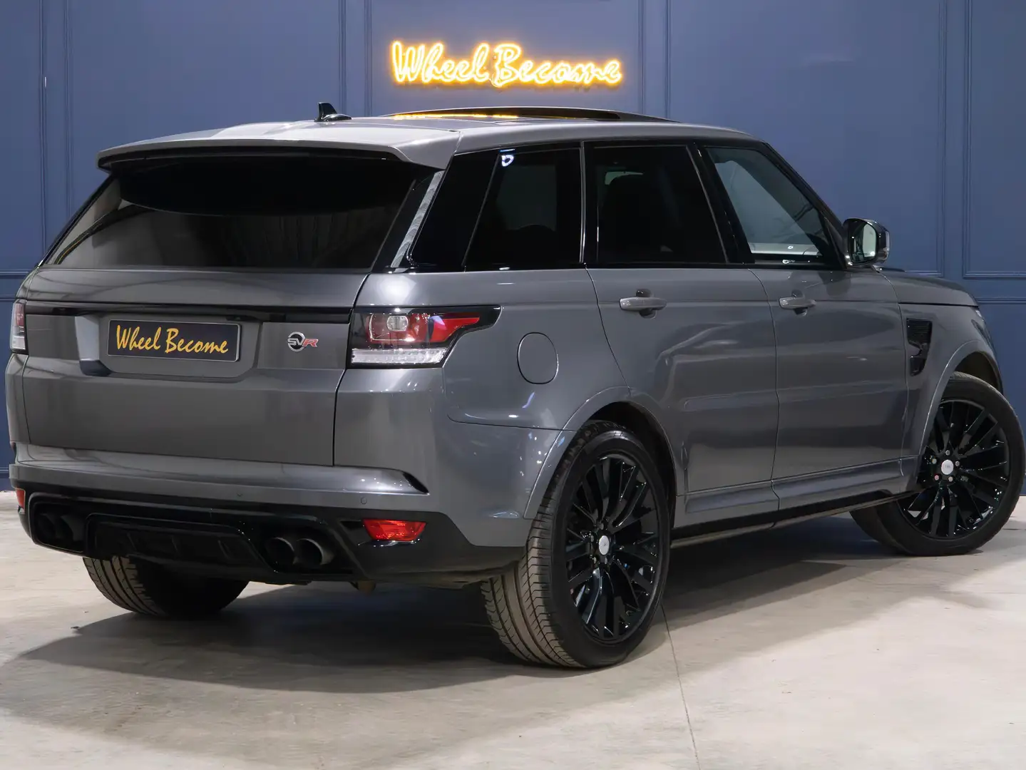 Land Rover Range Rover Sport Range Rover Sport Mark V V8 S/C 5.0L 550ch SVR A Argent - 2