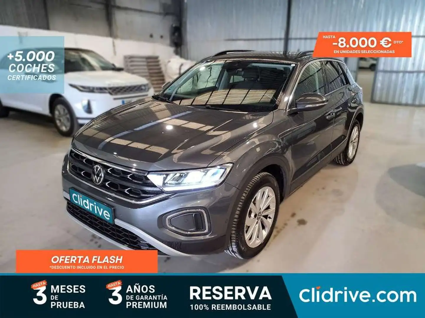 Volkswagen T-Roc 2.0TDI Life 85kW Gris - 1