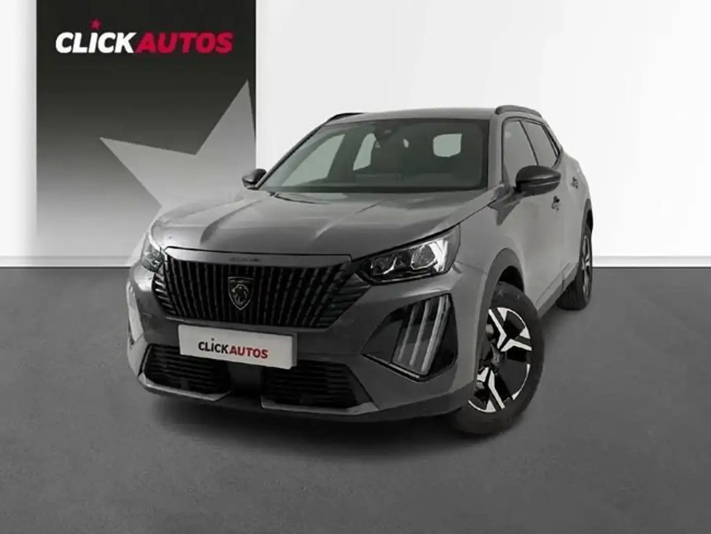 Peugeot 2008 1.2 145CV Allure Hybrid eDCS6 Gris - 1