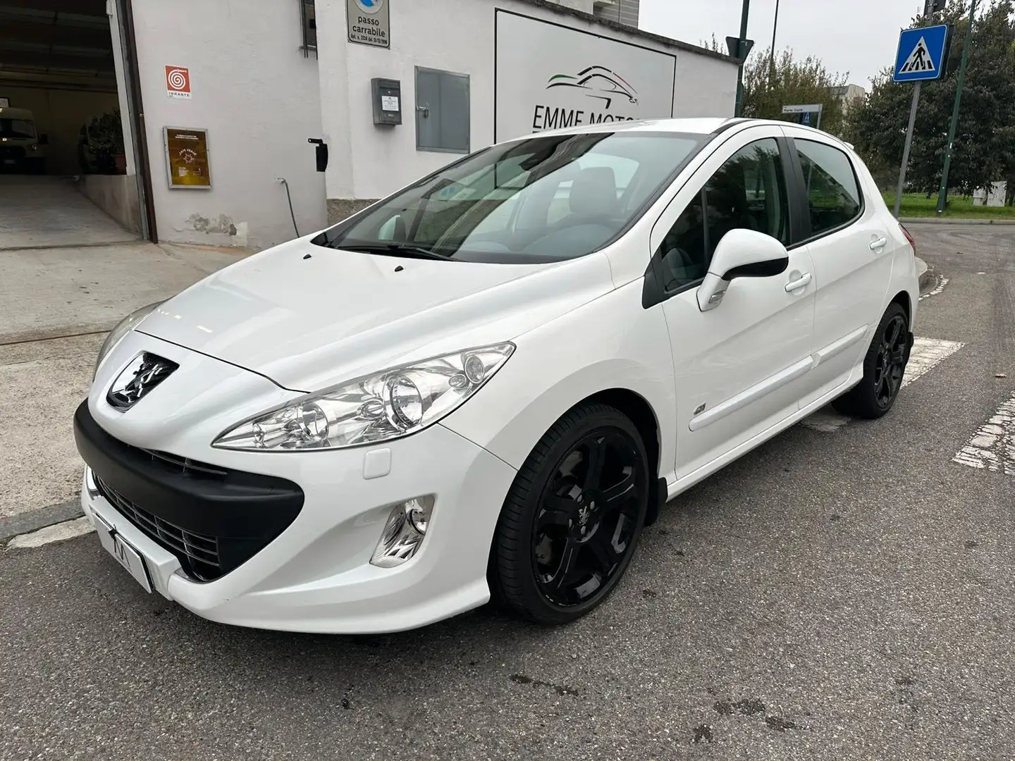 Peugeot 308 5p 1.6 thp 16v Gti 200cv - PDC Bianco - 1