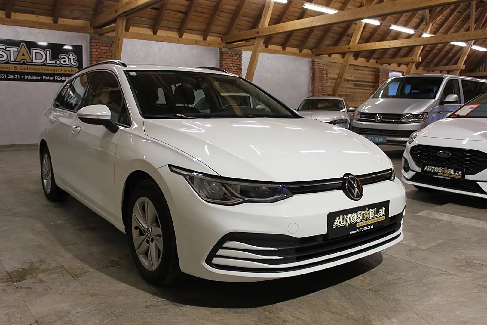 Volkswagen Golf Variant 1,0 eTSI Life DSG Weiß - 2