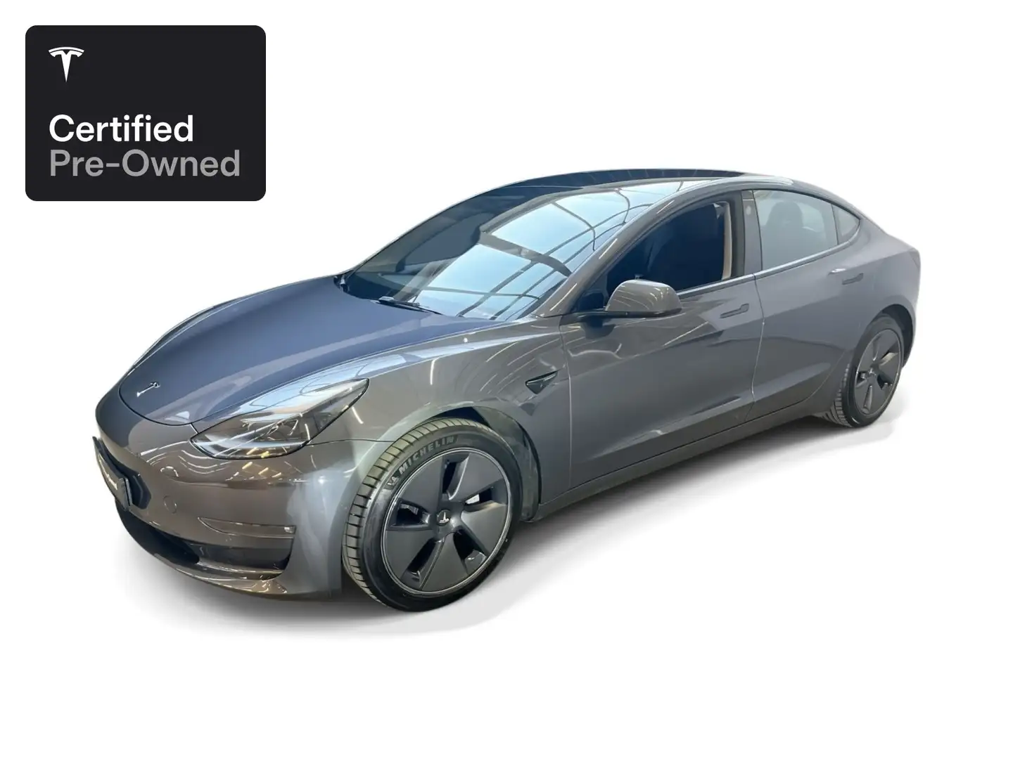 Tesla Model 3 Long Range AWD “Certified Pre-Owned” Argent - 1