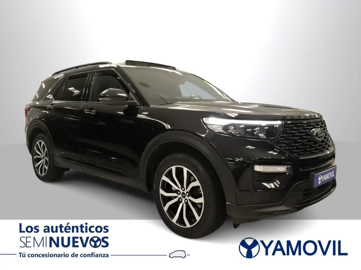 Ford Explorer 3.0 PHEV ST-Line AWD 450 Zwart - 2
