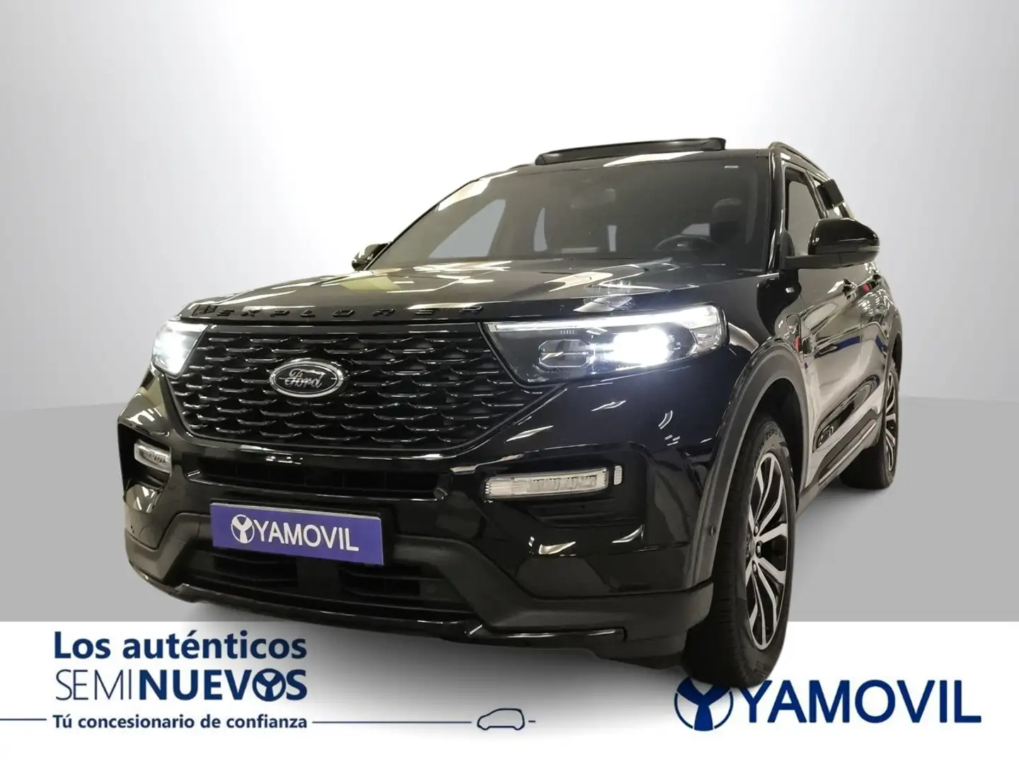 Ford Explorer 3.0 PHEV ST-Line AWD 450 Zwart - 1