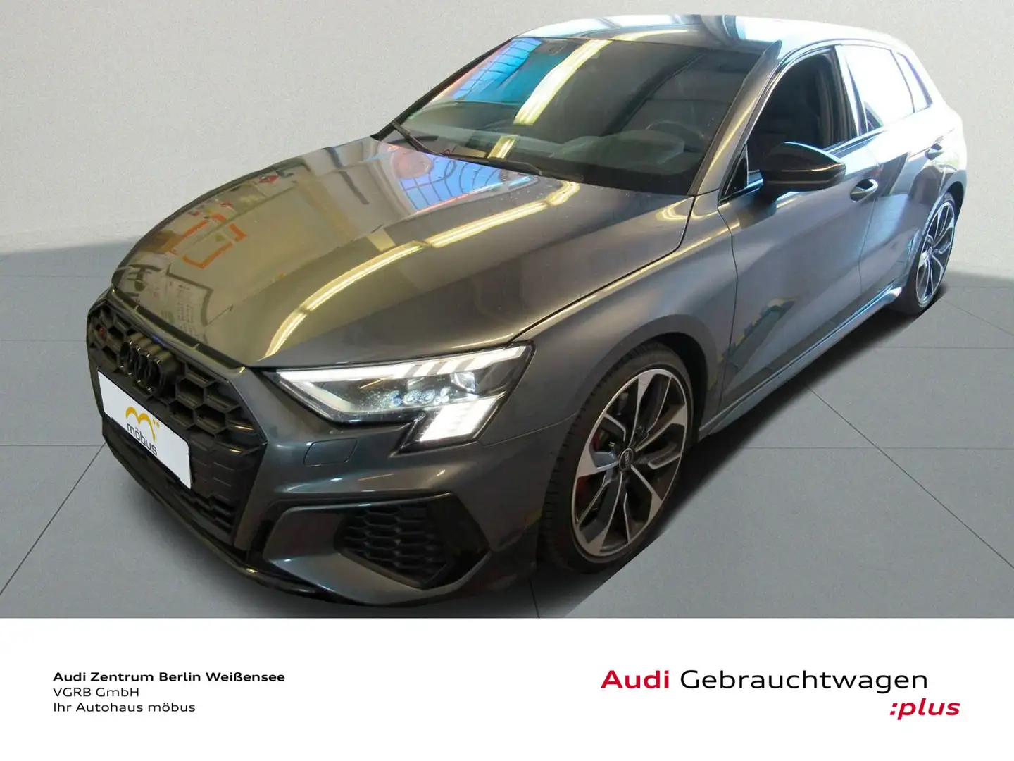 Audi S3 2.0 TFSI S-TRO*QUA*MATRIX*RFK*B&O** Grau - 2