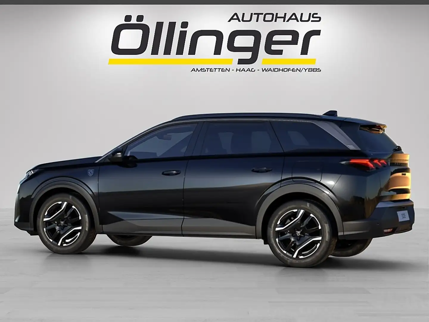 Peugeot 5008 PHEV GT 195 e-DCS7 Aut. Schwarz - 2