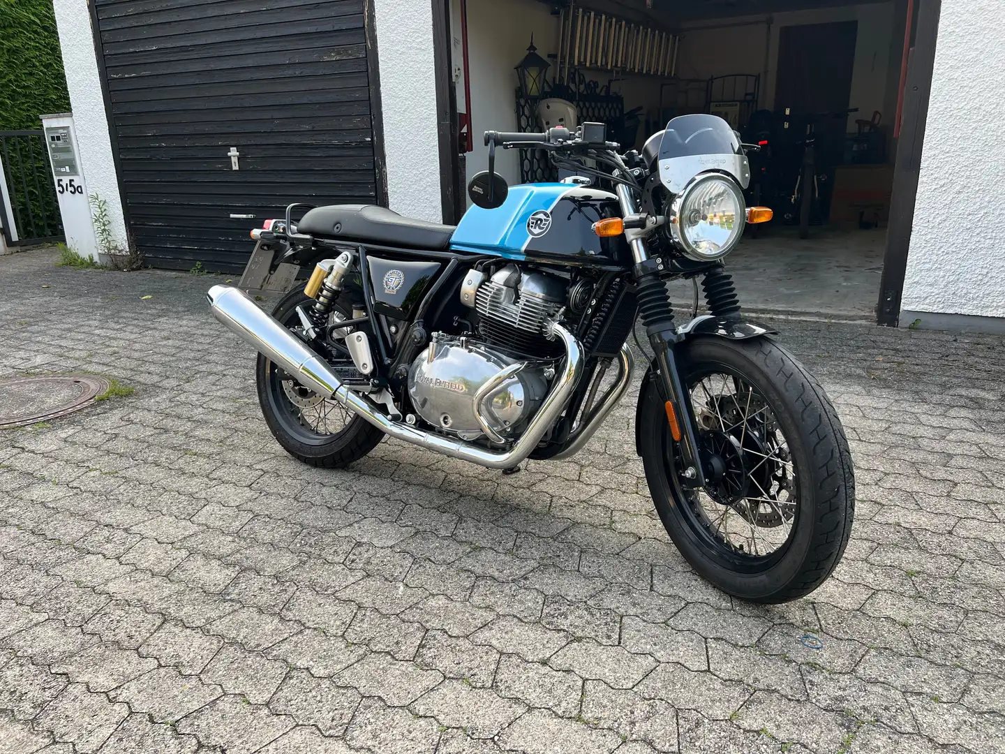 Royal Enfield Continental GT Ventura Blue Modrá - 1
