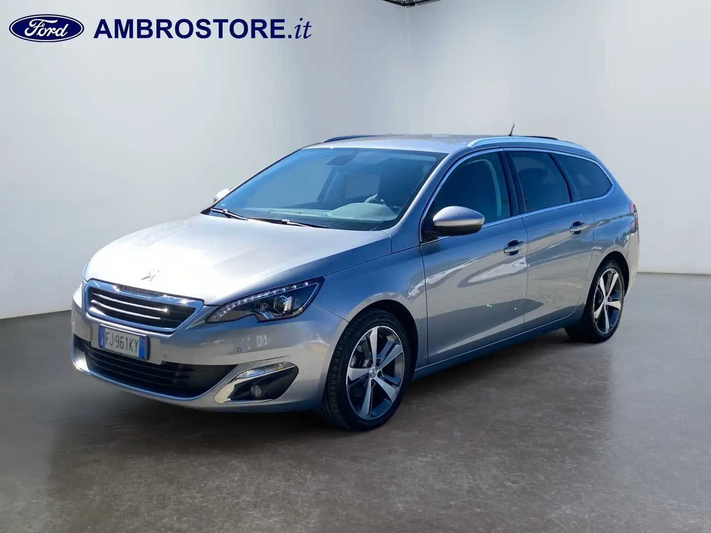 Peugeot 308 II 2013 SW - 308 SW 1.2 puretech t (e-thp) Allure Grigio - 1