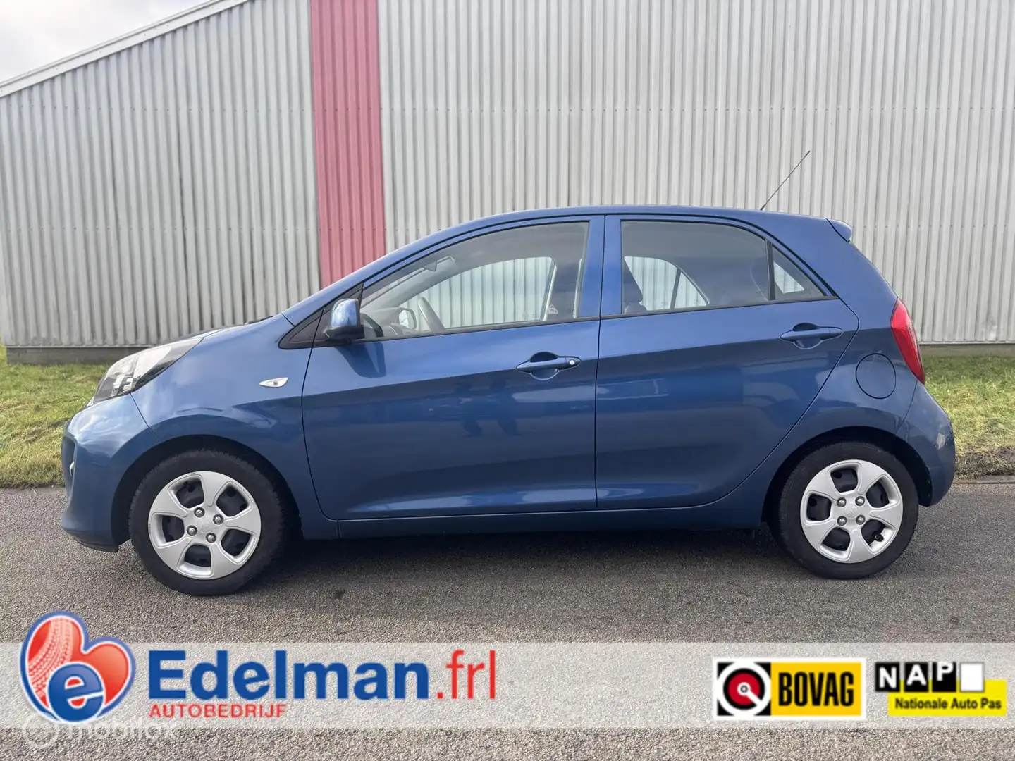 Kia Picanto 1.0 CVVT EconomyPlusLine | 5DRS | AIRCO | ISOFIX Blau - 2